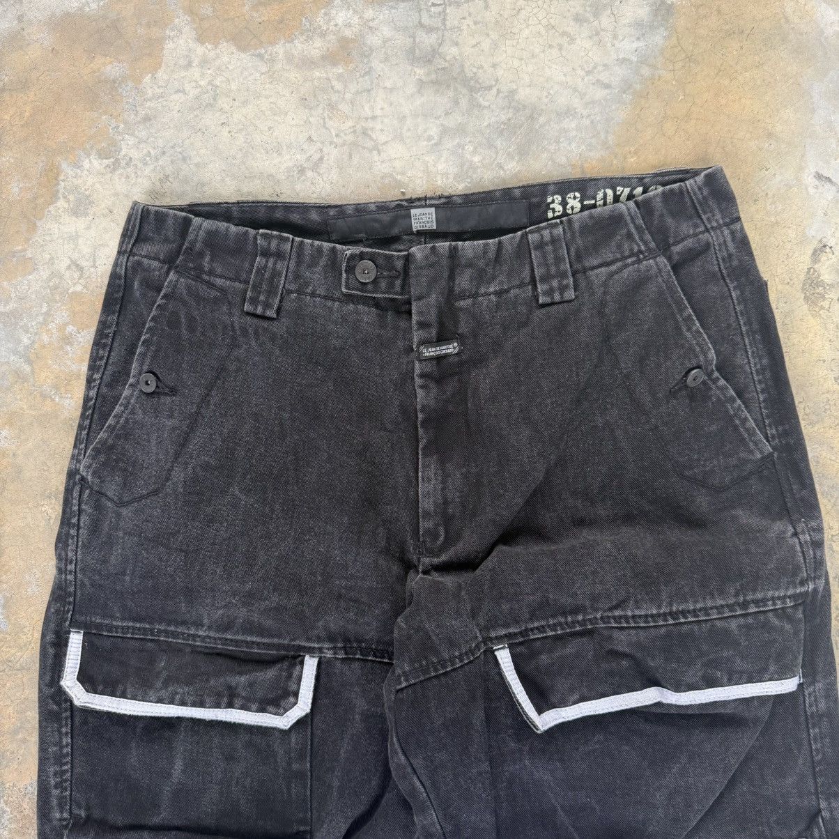 Marithe + Francois Girbaud Vintage y2k MFG Baggy Stripe Jeans Size US 37 - 5 Thumbnail