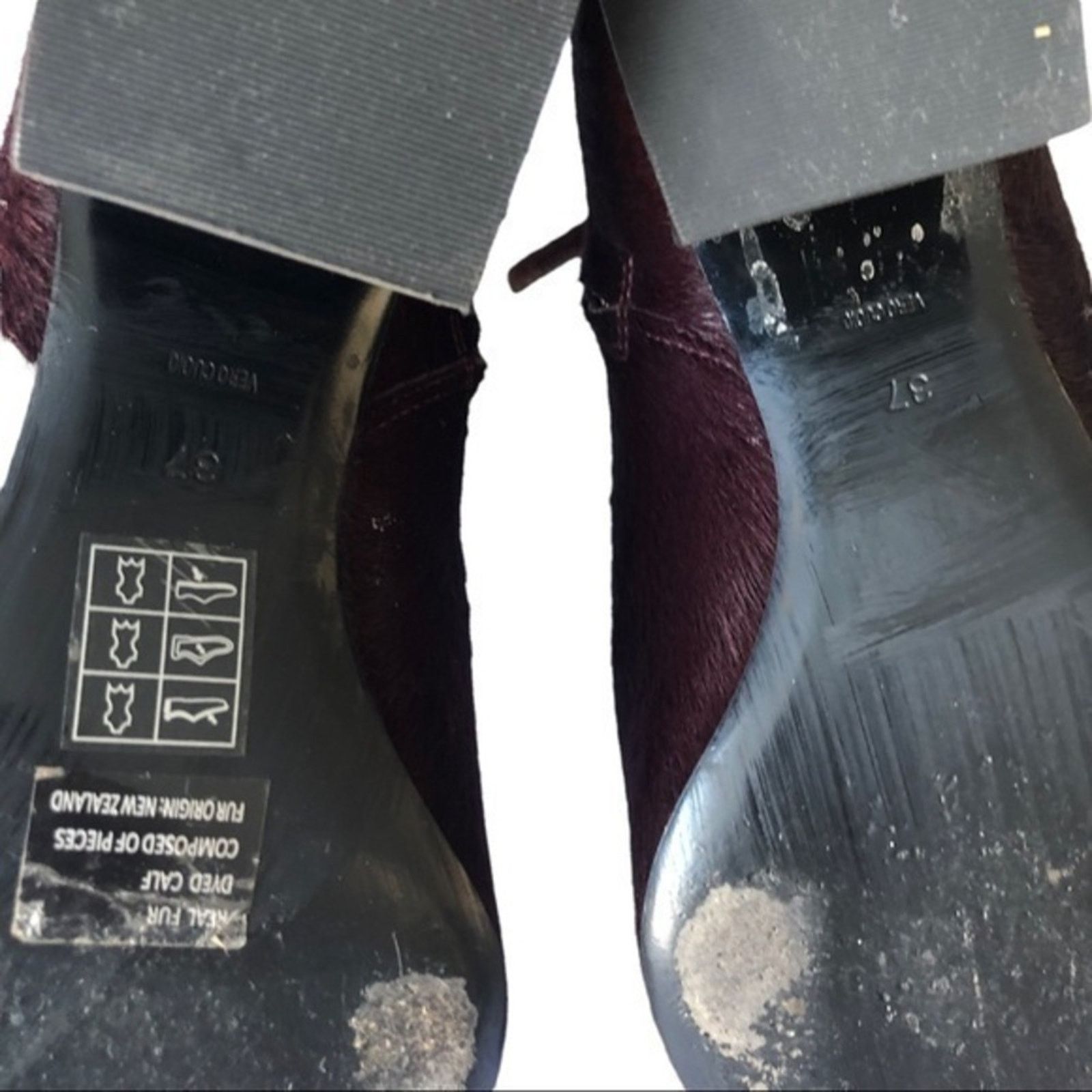 Alexander Wang Authentic Alexander Wang Red Fur Calf Ankle Bootie Size US 7 Size US 7 / IT 37 - 11 Thumbnail