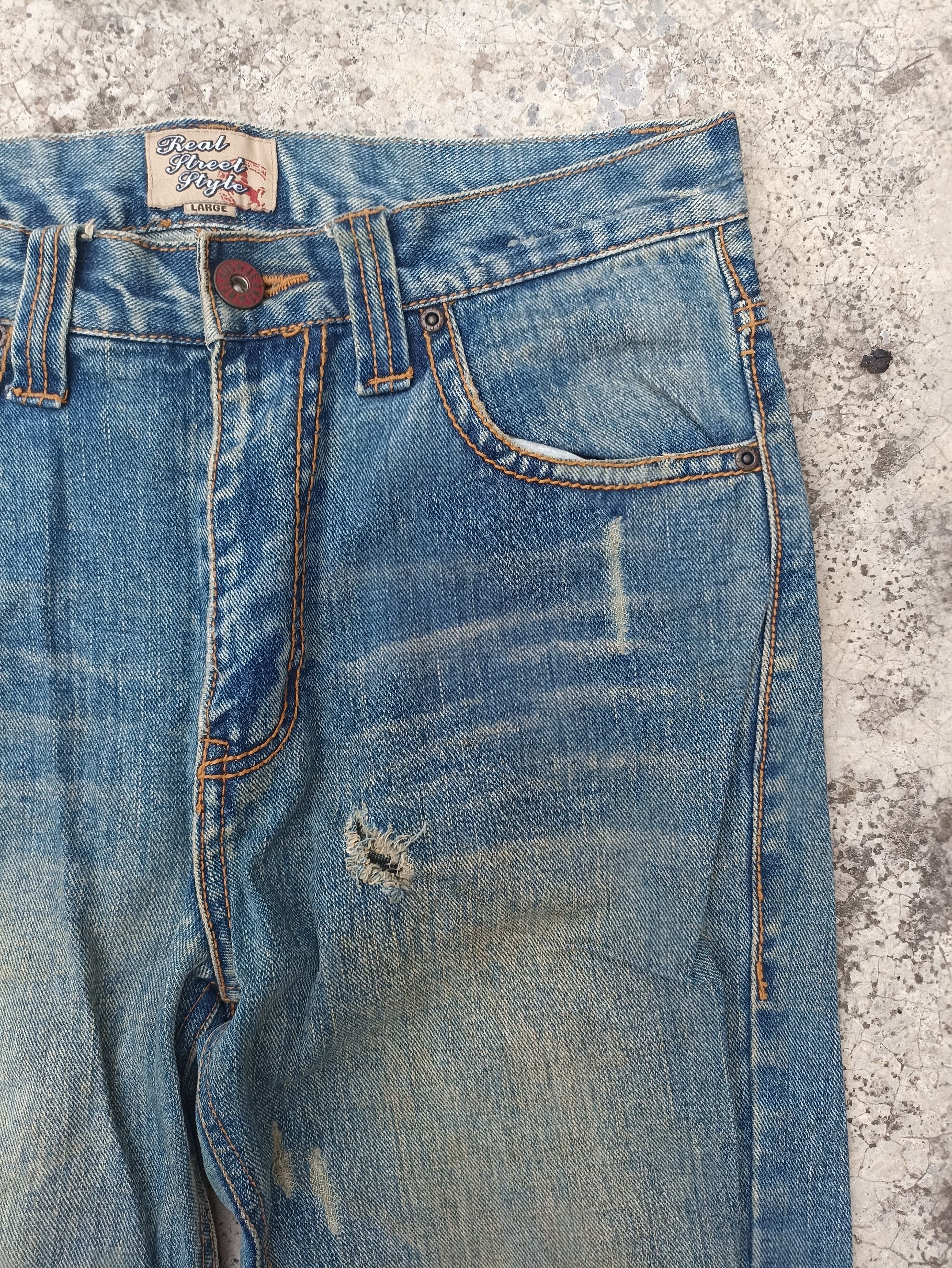 Beauty Beast Flare Nylaus Jeans Distressed Denim Beauty Beast LGB Design Size US 30 / EU 46 - 5 Thumbnail