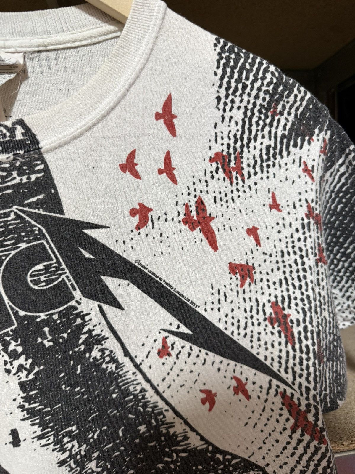 Band Tees × Metallica × Vintage Vintage 2013 Metallica For Whom The Bell Tolls Rock T-Shirt Size US S / EU 44-46 / 1 - 7 Thumbnail