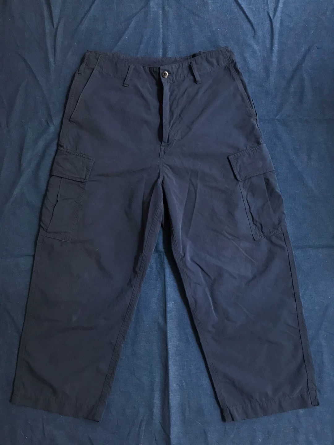 Porter Classic porter classic weather cargo pants in blue Size US 34 / EU 50 - 1 Thumbnail