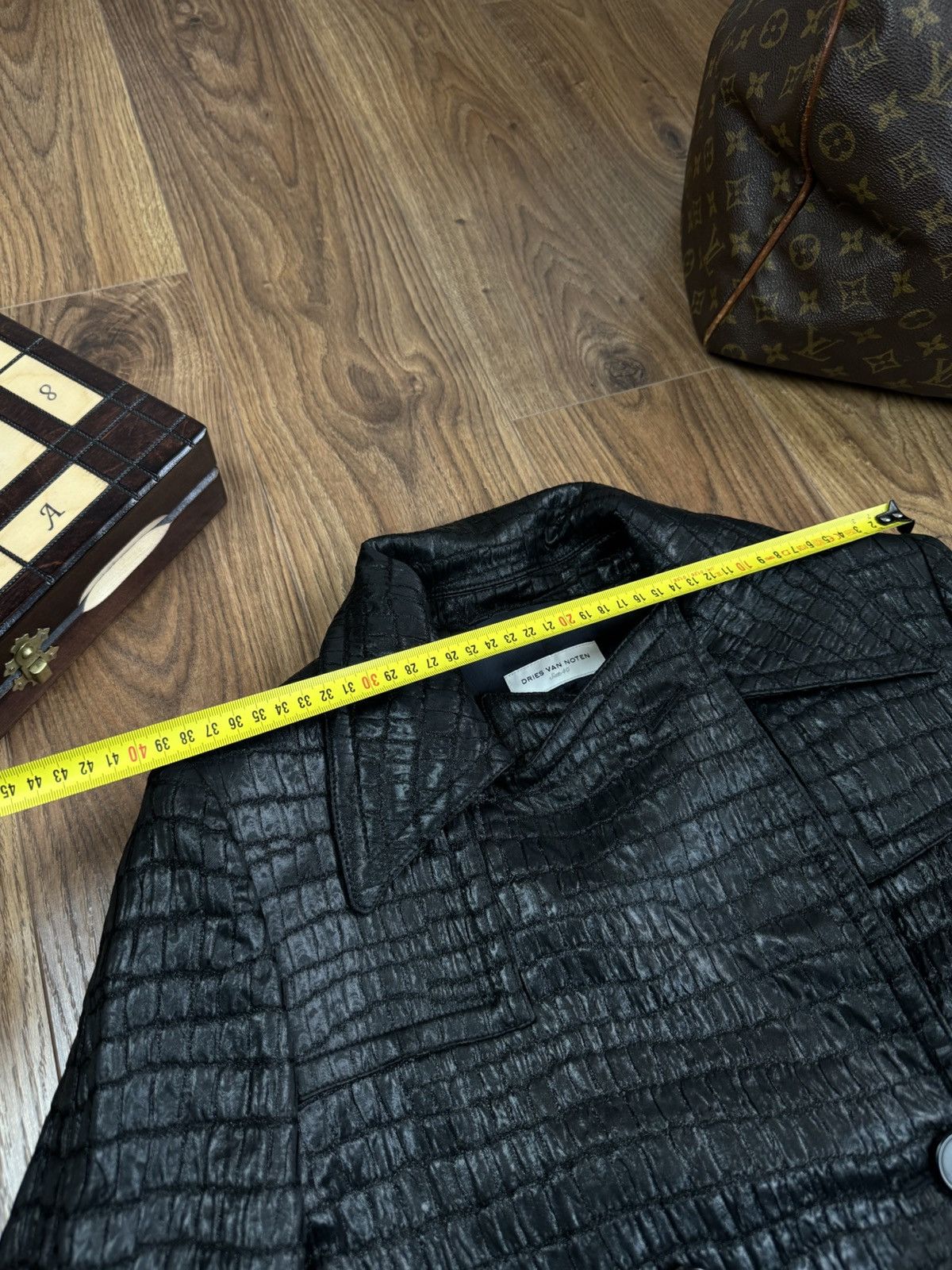 Dries Van Noten Rare coat Dries can Noten Crocodile original luxury item Size M / US 6-8 / IT 42-44 - 9 Thumbnail