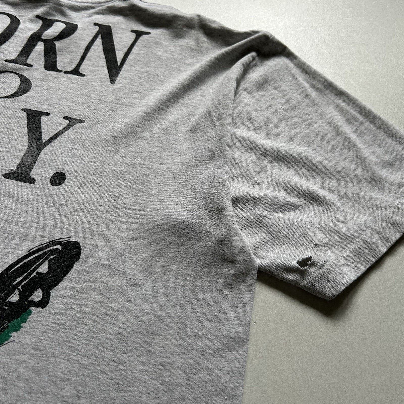 Umbro Vintage 90s Umbro T Shirt XL Made In USA Born To Play Soccer Size US XL / EU 56 / 4 - 13 Thumbnail