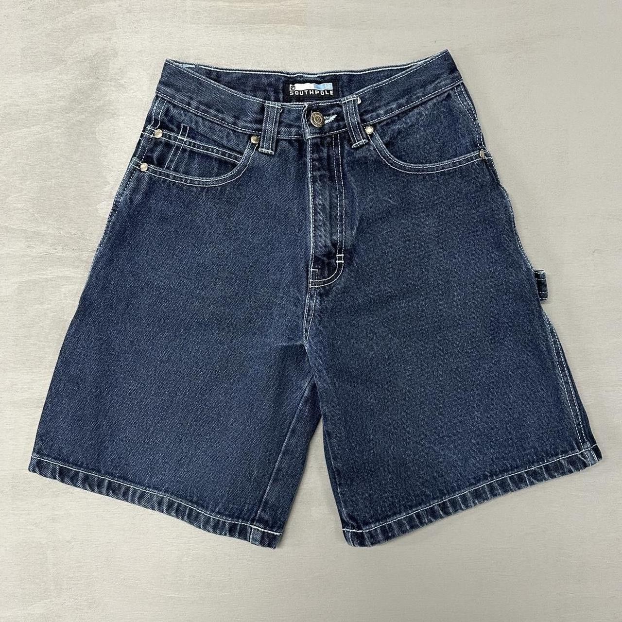 Southpole Y2K Southpole Embroidered Baggy Skater Jorts Size 12 Size 24" / US 00 / IT 34 - 2 Thumbnail