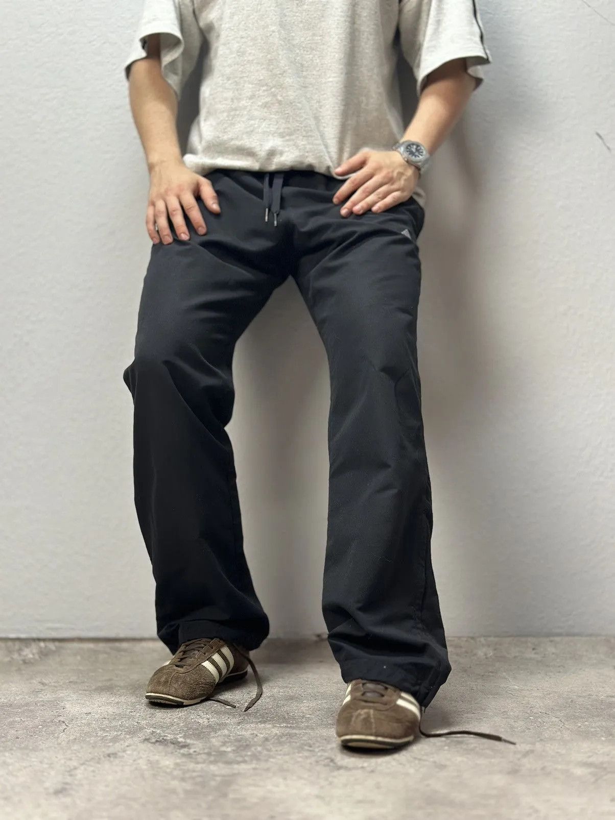 Adidas Vintage Adidas Nylon Pants Y2K Cargo Streetwear Nike style Size US 31 - 16 Thumbnail