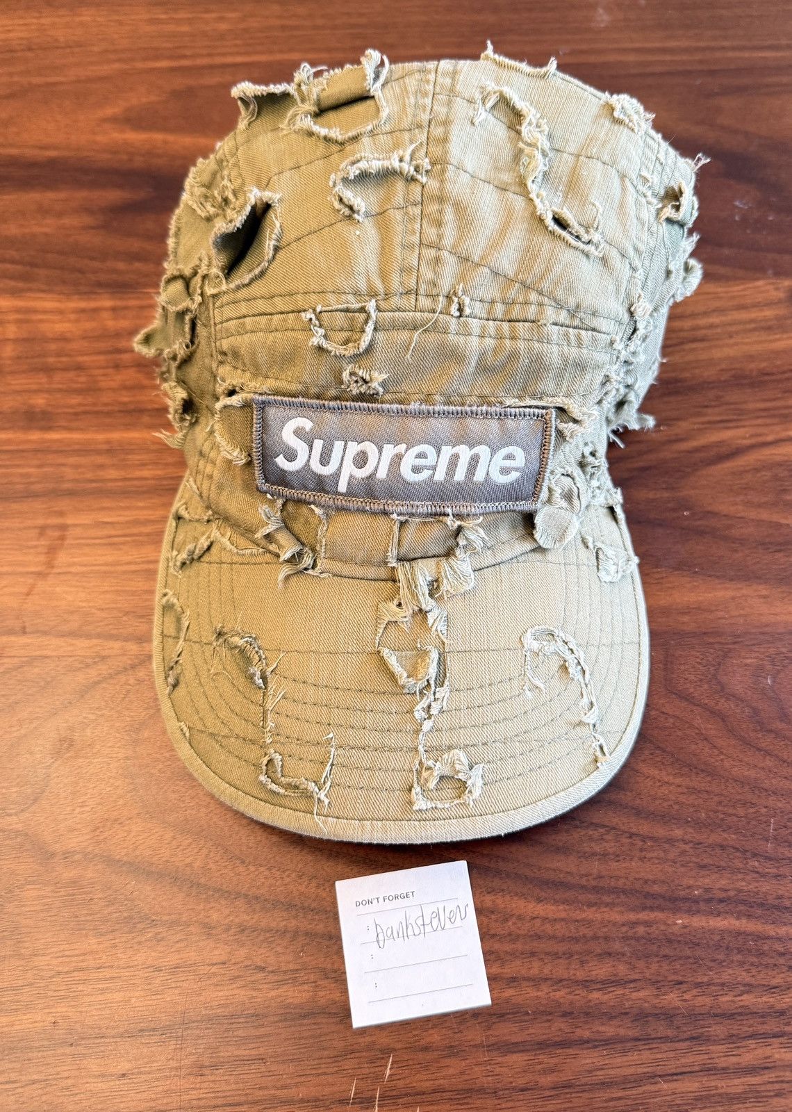 Supreme FW22 Supreme / Griffin Camp Cap - Light Olive | Grailed
