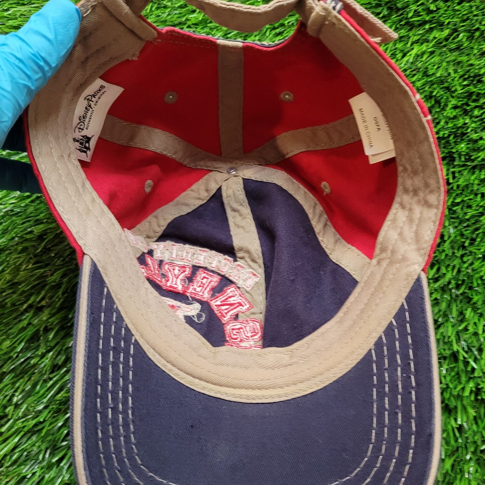 Disney Y2K Disneyland Distressed Collegiate Strapback Women Hat Cap Size ONE SIZE - 7 Thumbnail