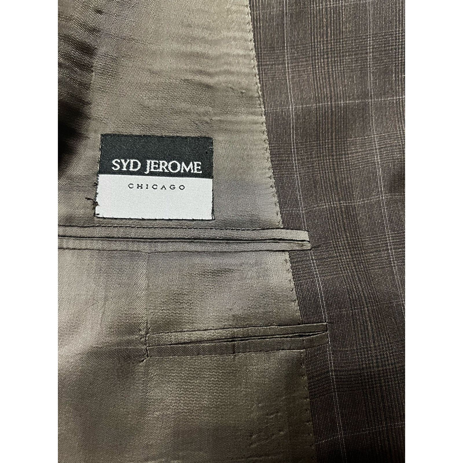 Corneliani Corneliani Brown 100% Virgin Wool Jacket Mens Size 48L US Size 48L - 9 Thumbnail