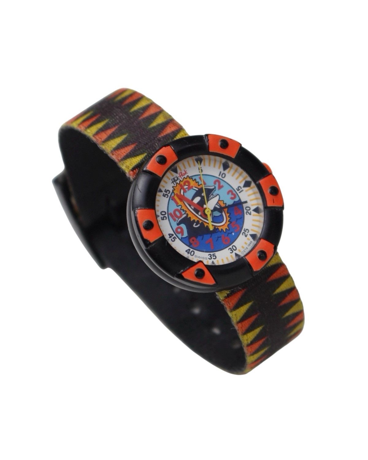 Hysteric Glamour 1996 SWATCH FLIK FLAK ORCA WHALE SWISS MADE WATCH Size ONE SIZE - 2 Thumbnail