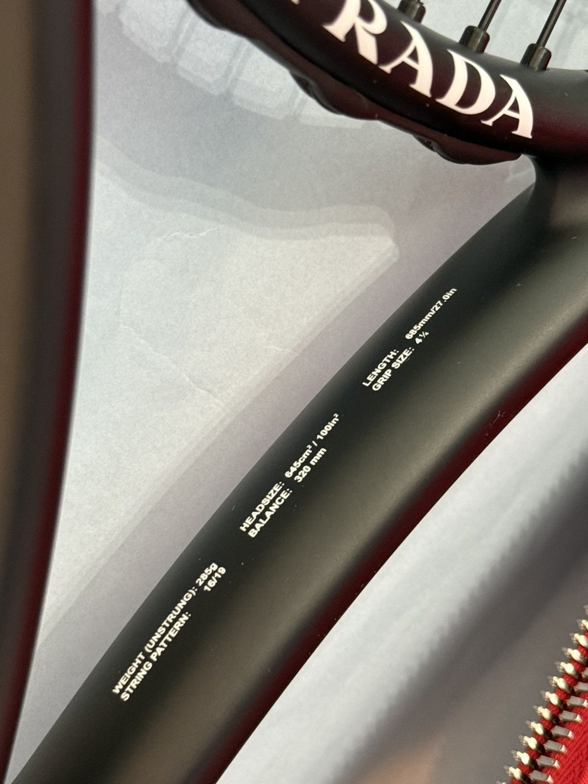 Prada Prada Tennis Racket Size ONE SIZE - 6 Thumbnail