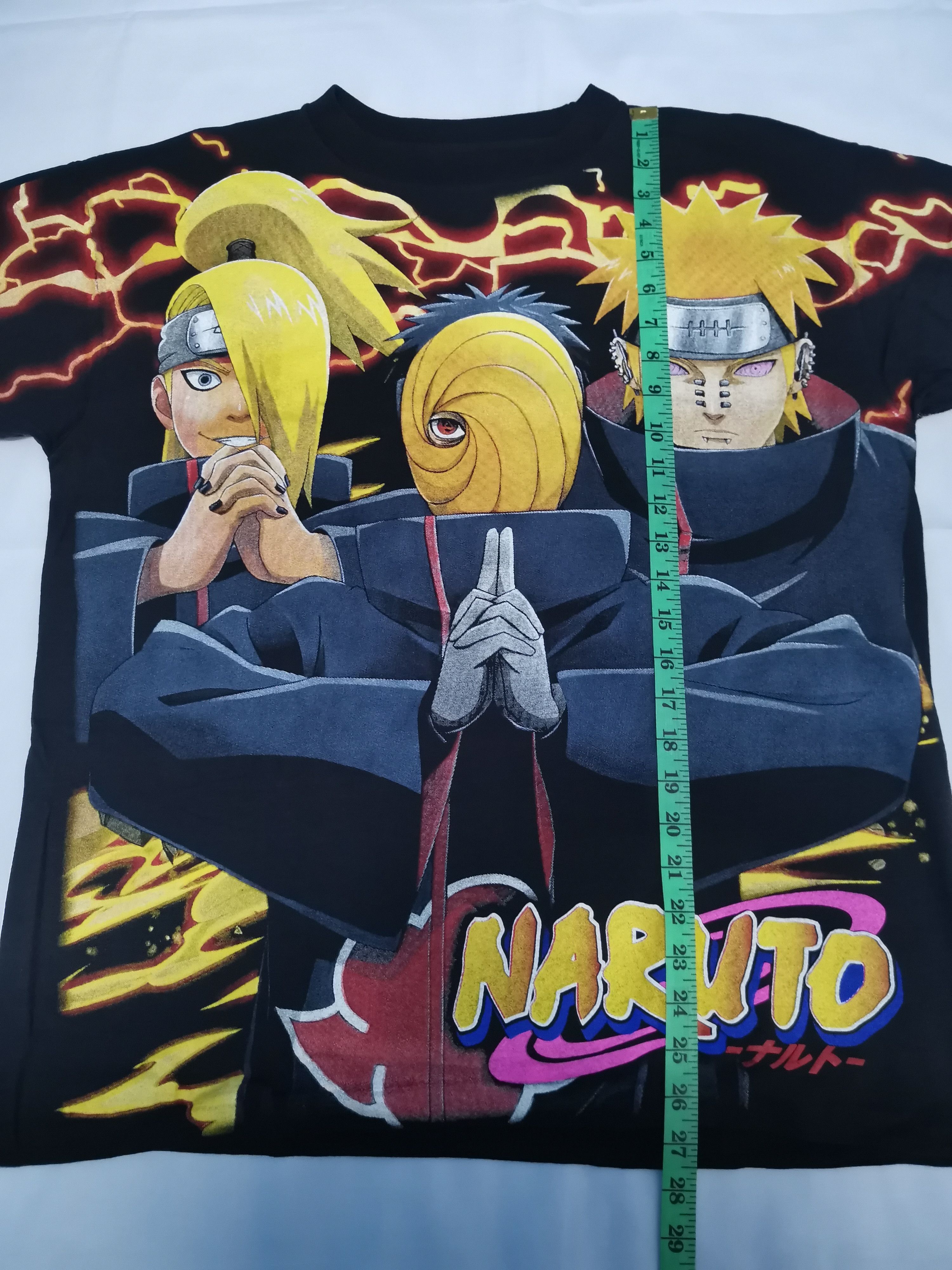 Anime Naruto Akatsuki Japan Anime OverPrint Tee Akira Size US L / EU 52-54 / 3 - 6 Thumbnail
