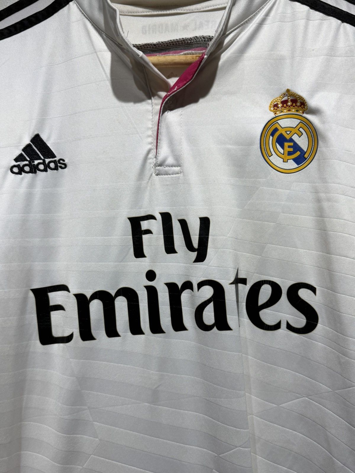 Adidas Adidas Real Madrid 2014/15 longsleeve Jersey Size US XL / EU 56 / 4 - 6 Thumbnail