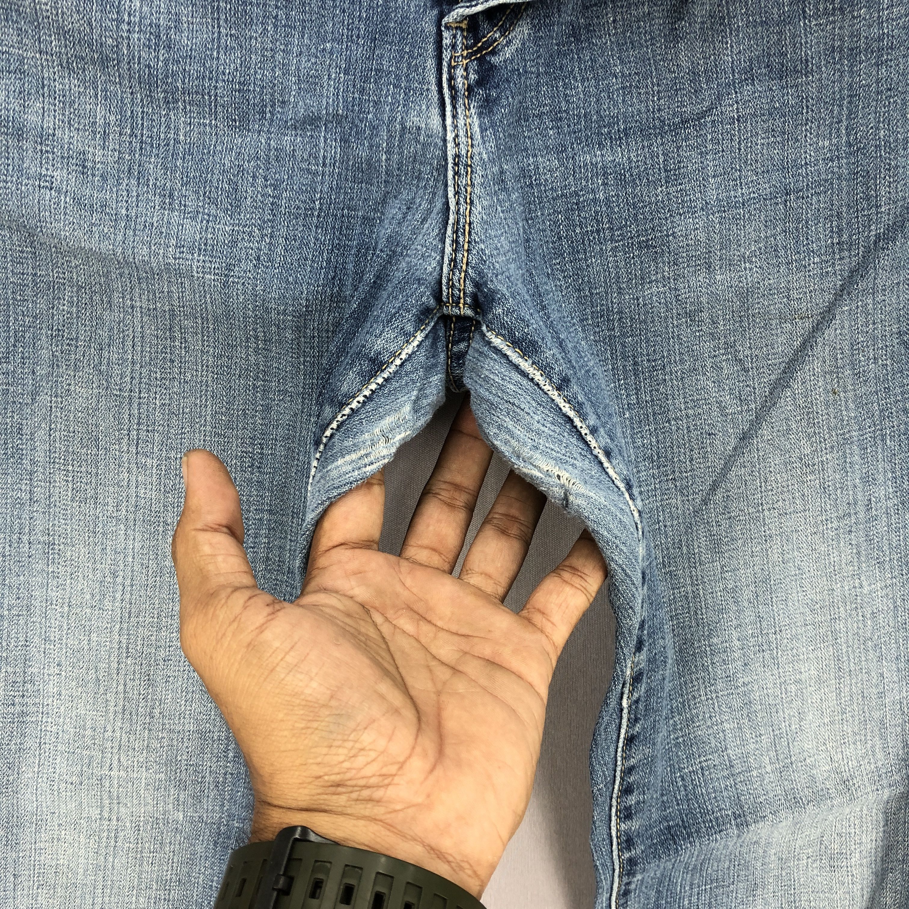 Levi's Vintage Levis Bell Bottom Jeans Levi's Flare Wide Leg Denim Size US 32 / EU 48 - 6 Thumbnail