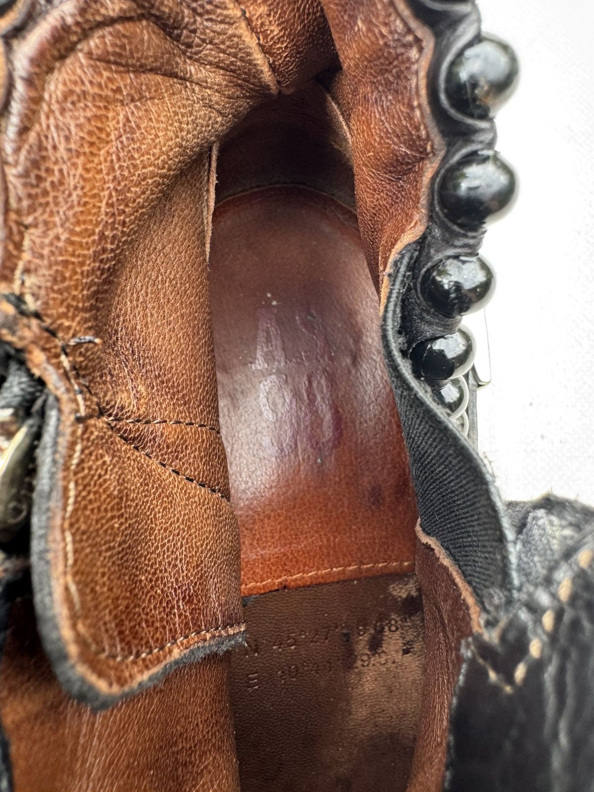 A.S.98 Vintage Airsteps AS98 Avant-garde Suede&Leather Boot Size US 9 / IT 39 - 16 Thumbnail