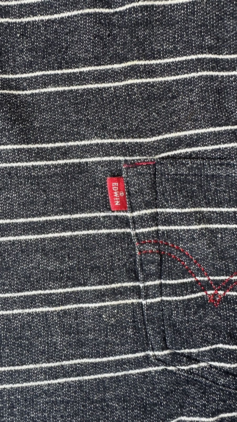 Edwin VINTAGD EDWIN POCKET STRIPES SWEATSHIRT Size US M / EU 48-50 / 2 - 3 Thumbnail