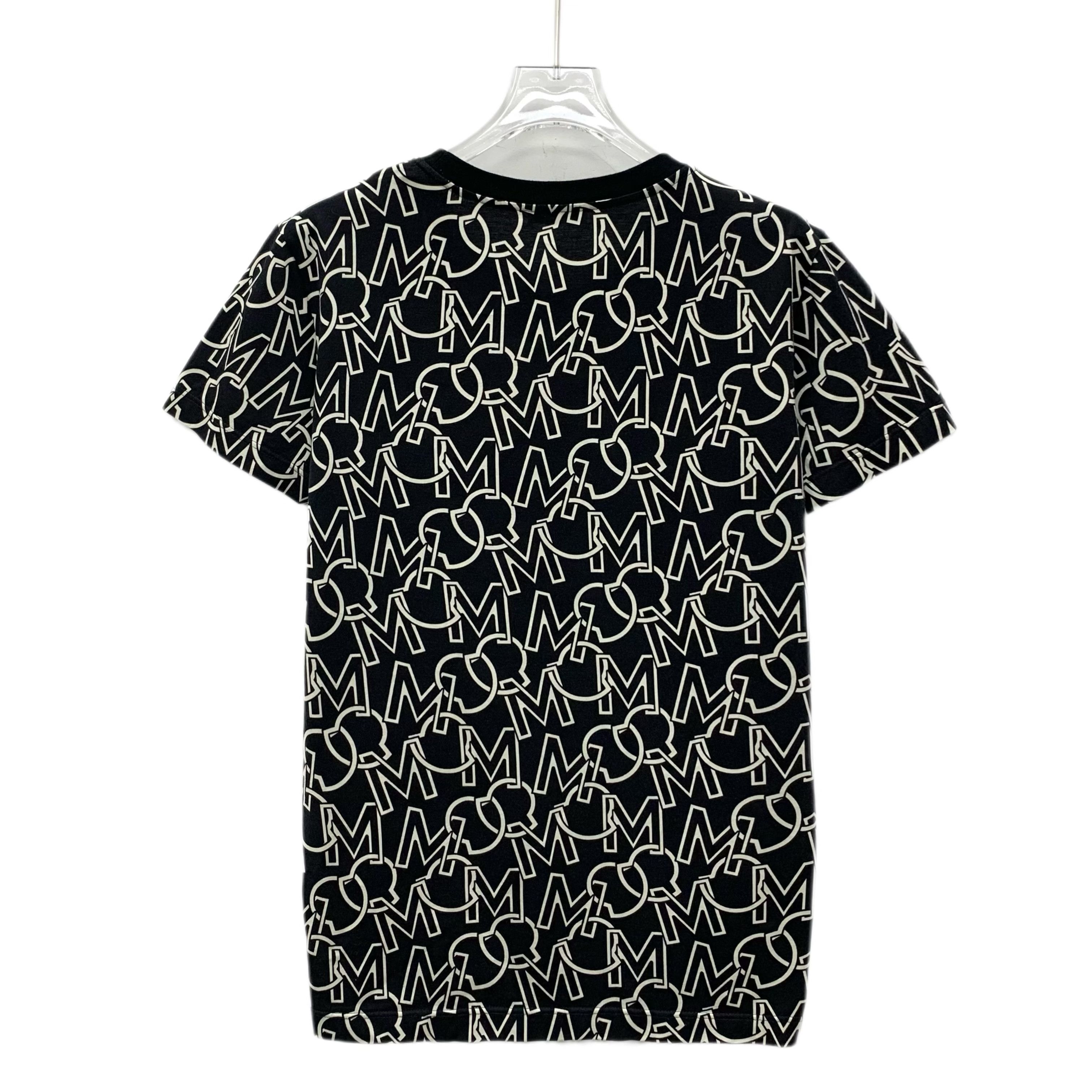 Moncler Moncler Logo Print T-Shirt Black (XL) Size US XL / EU 56 / 4 - 2 Thumbnail