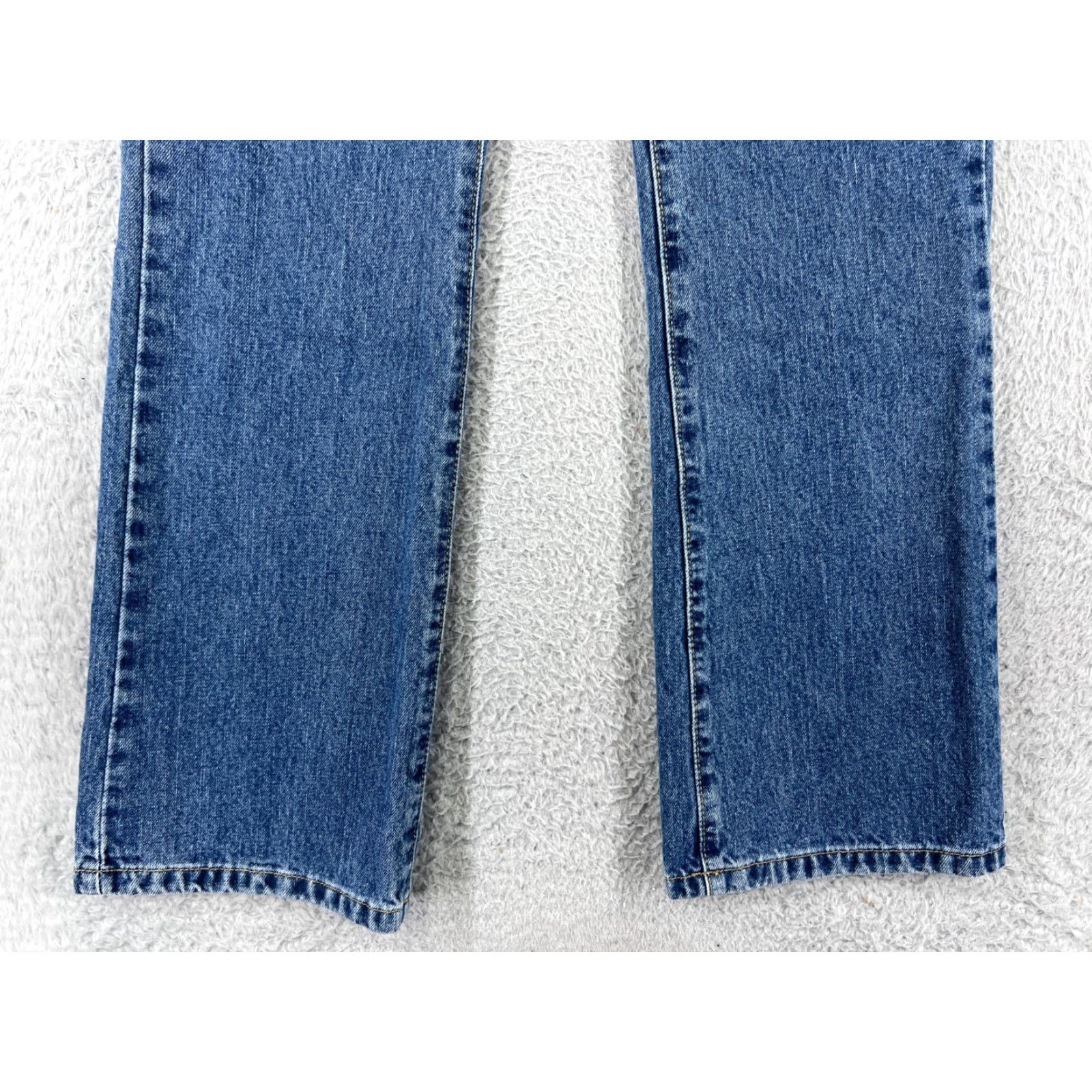 Tommy Hilfiger Tommy Hilfiger Jeans Womens 7 Blue Denim Bootcut Mid Rise 5-Pocket Design Cotton Blend Stretch Size 28" / US 6 / IT 42 - 6 Thumbnail