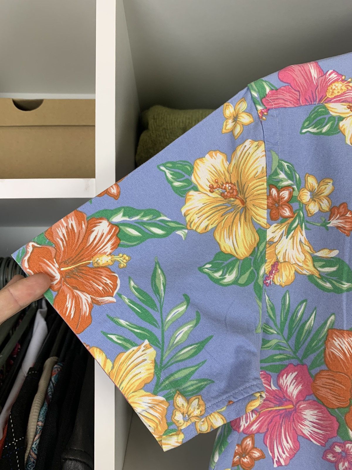 Polo Ralph Lauren Polo Ralph Lauren Floral Short Sleeve Button Up Shirt Size US S / EU 44-46 / 1 - 18 Thumbnail