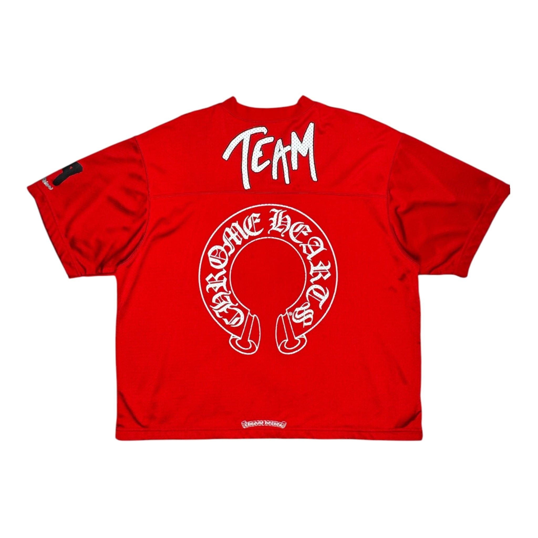 Chrome Hearts Chrome Hearts Love You Mesh Warm Up Jersey Pink