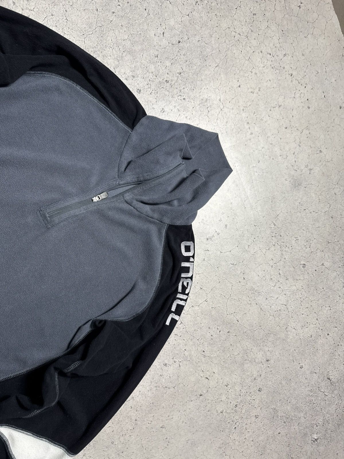 O'Neill Oneill Fleece Sweatshirt 1/4 Zip Big Logo Size L Vintage Size US L / EU 52-54 / 3 - 4 Thumbnail
