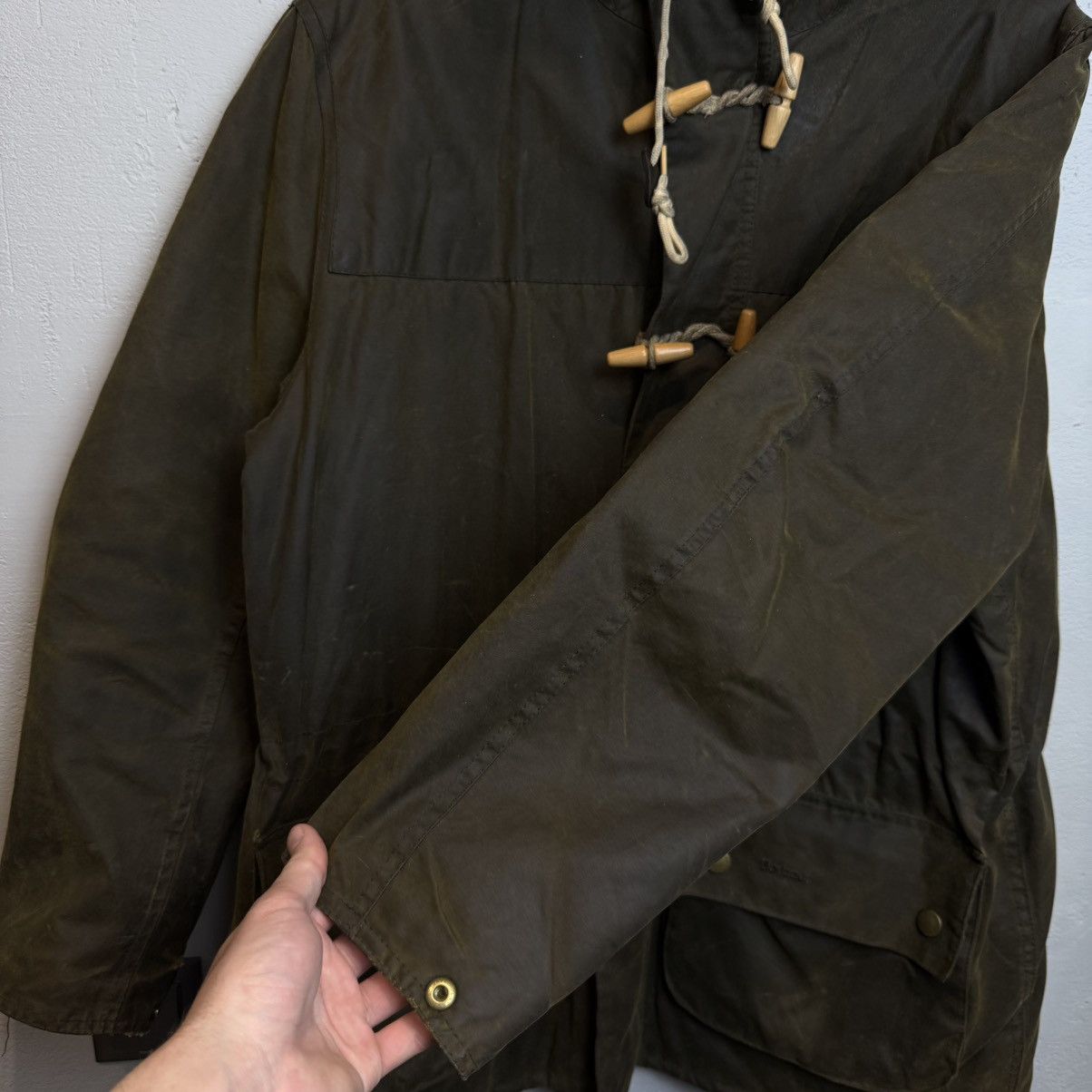 Barbour Vintage Barbour Duffel Coat Waxed Jacket Size US XL / EU 56 / 4 - 5 Thumbnail
