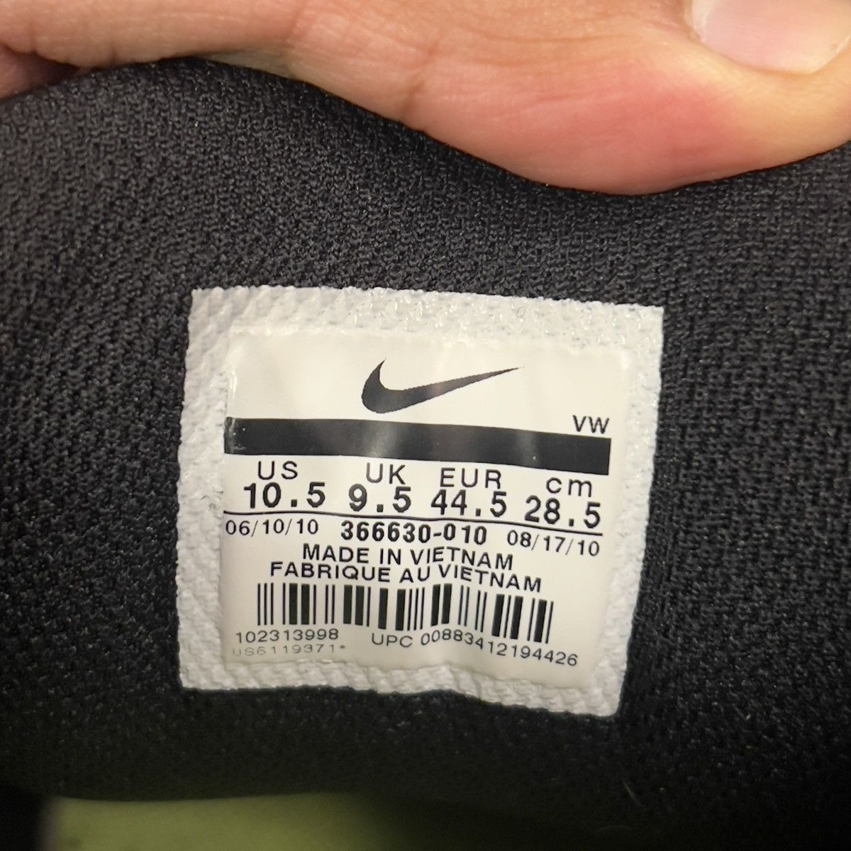 Nike Vintage Y2K Nike Air Zoom Oncore 6.0 Size US 10.5 / EU 43-44 - 10 Thumbnail