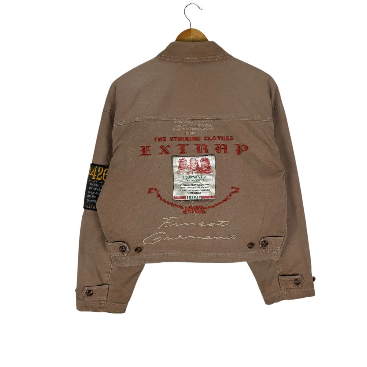 Japanese Brand ☀️EXTRAP UTILITY SURVIVAL JACKET INSPIRED NIGEL CARBOUN Size US M / EU 48-50 / 2 - 6 Thumbnail