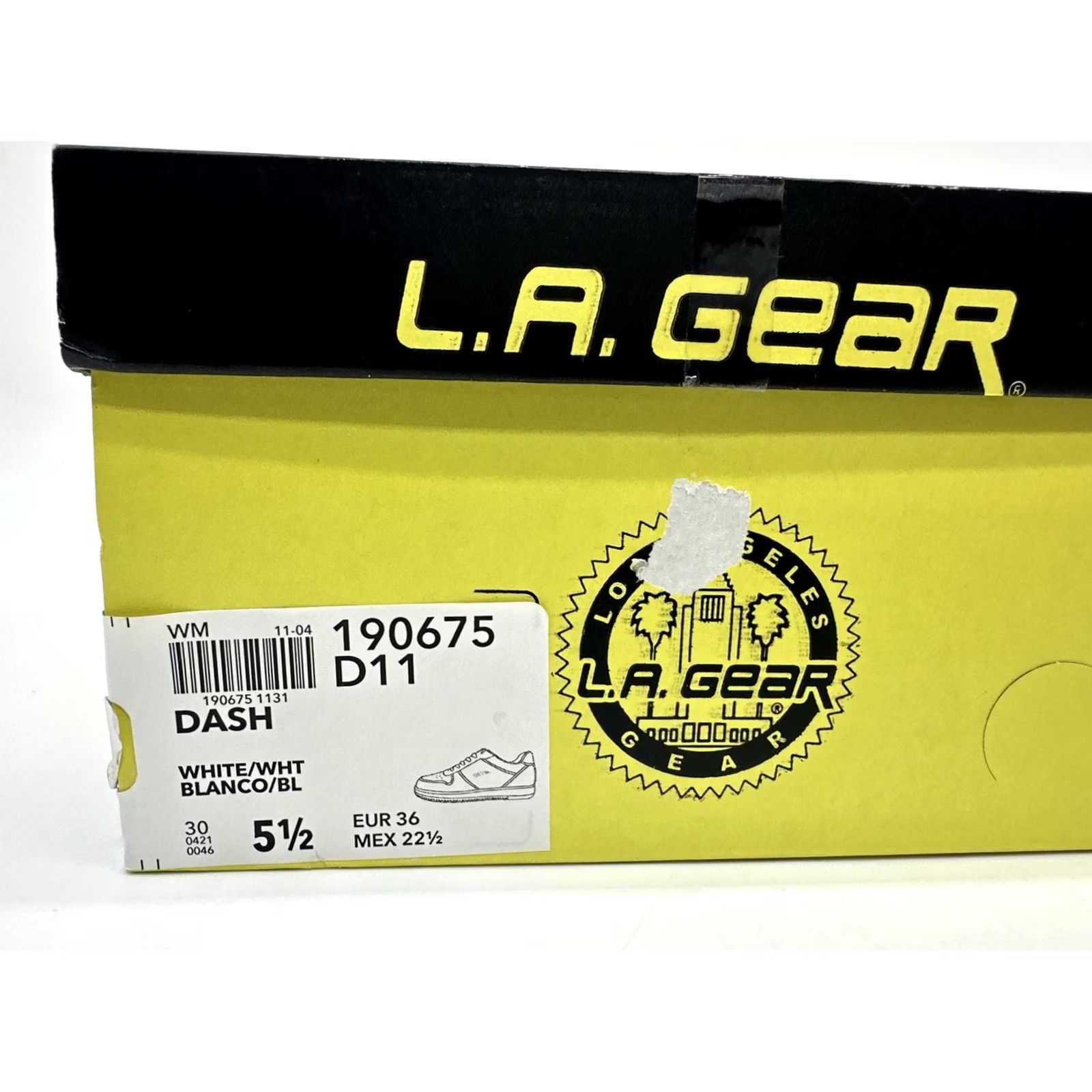 La Gear VINTAGE LA Gear Shoes Womens 5.5 White Low Top 80s 90s Sneakers Ladies Leather Sneaker Mens? Size M / US 6-8 / IT 42-44 - 6 Thumbnail