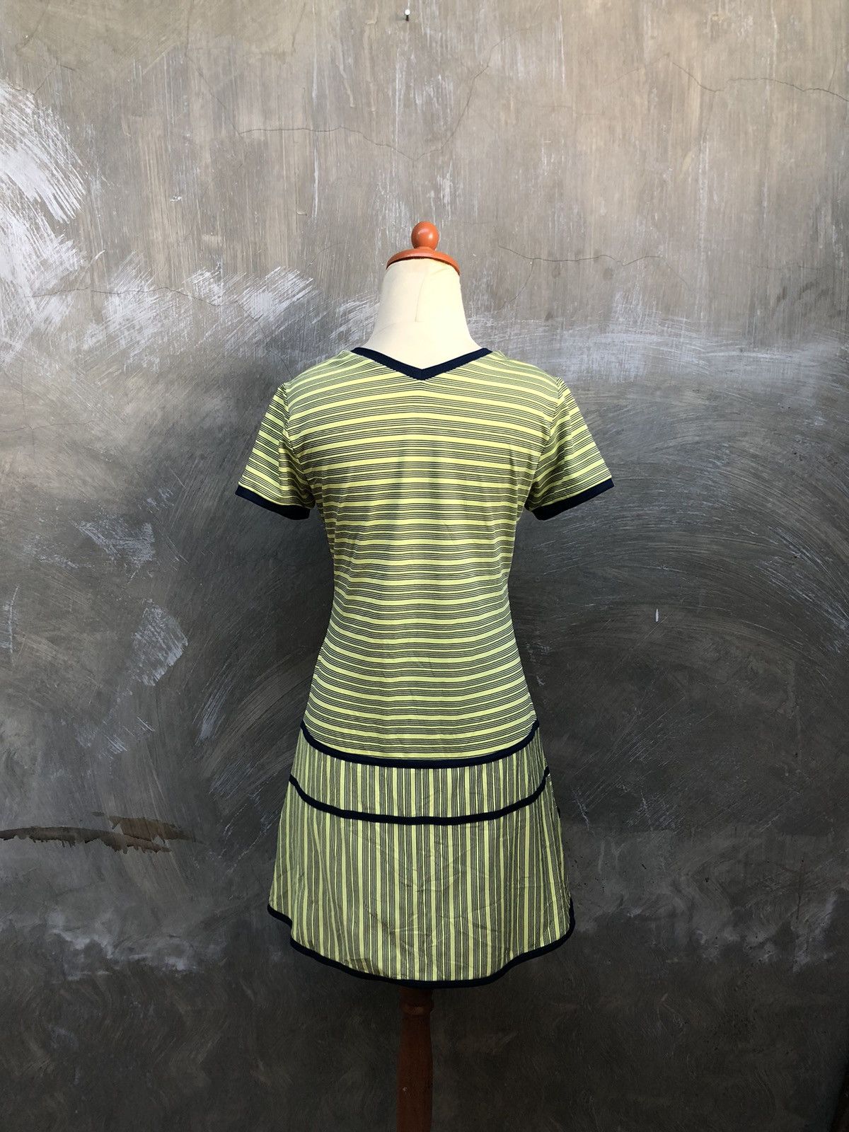 Designer × Fila FILA Stripe Midi Dress For Casual Size M / US 6-8 / IT 42-44 - 4 Thumbnail