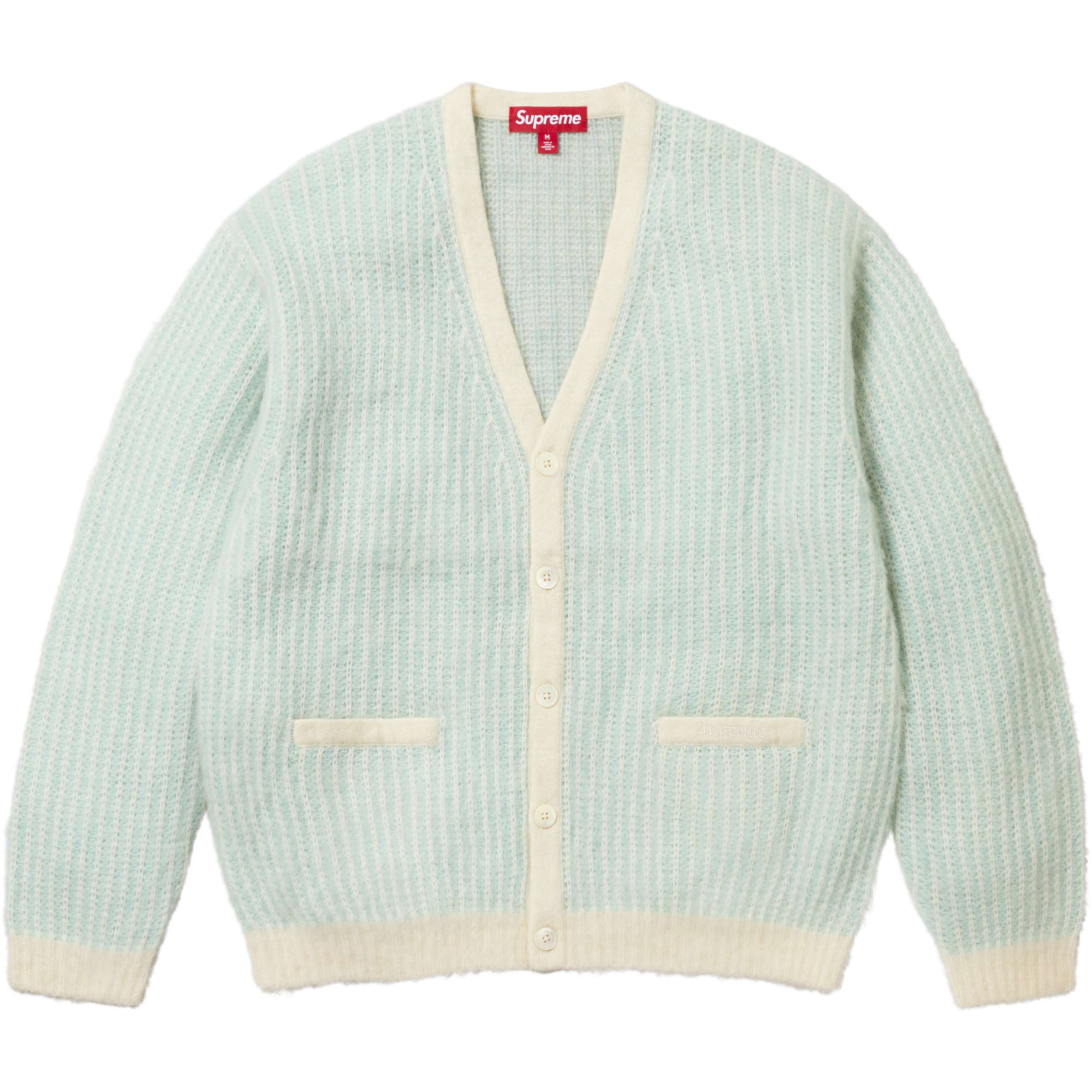 Supreme Supreme 2-tone mohair cardigan Size US XL / EU 56 / 4 - 3 Thumbnail