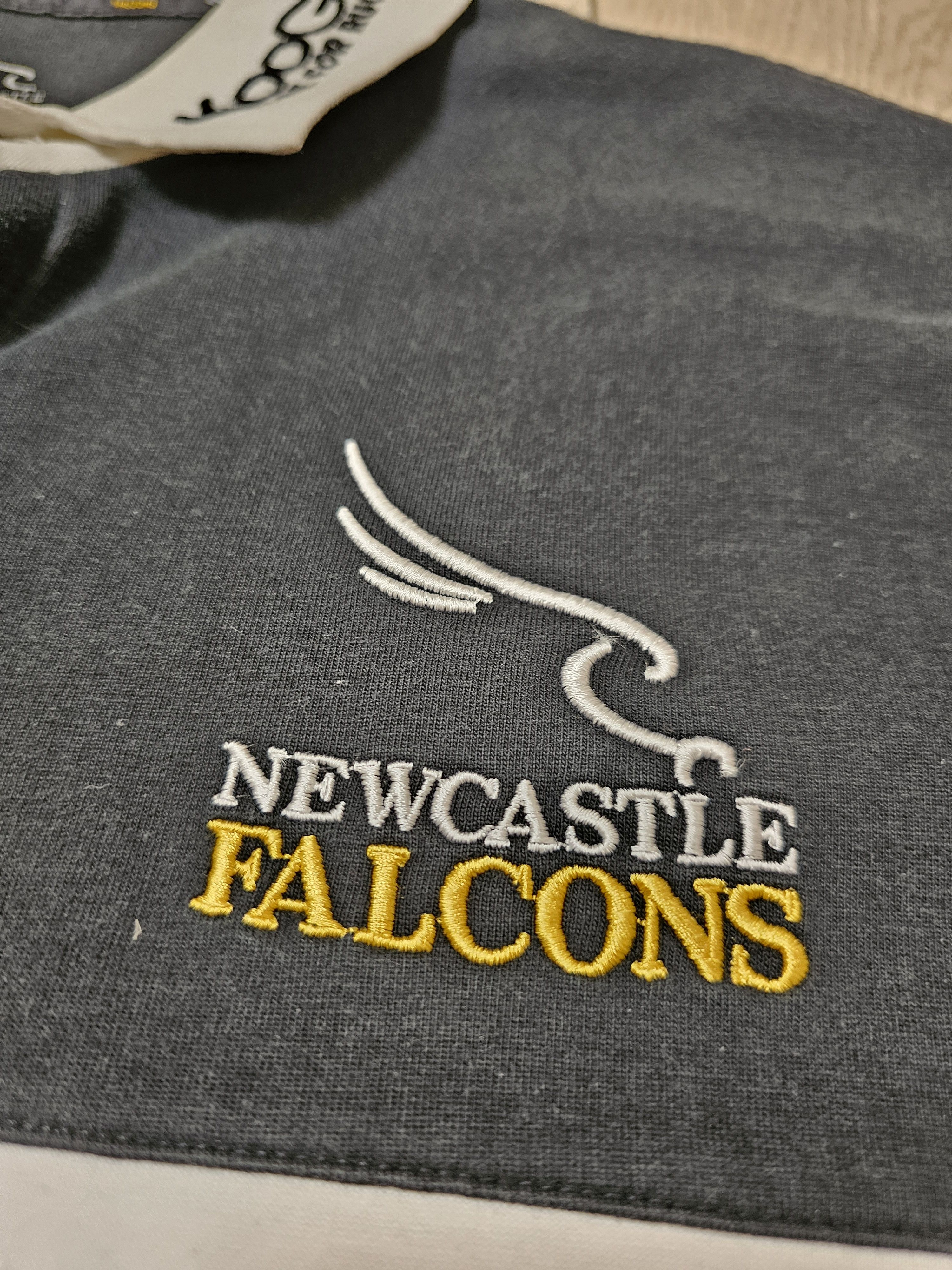 Other NEWCASTLE FALCONS RUGBY JERSEY VINTAGE ENGLAND RUGBY JERSEY Size US L / EU 52-54 / 3 - 4 Thumbnail