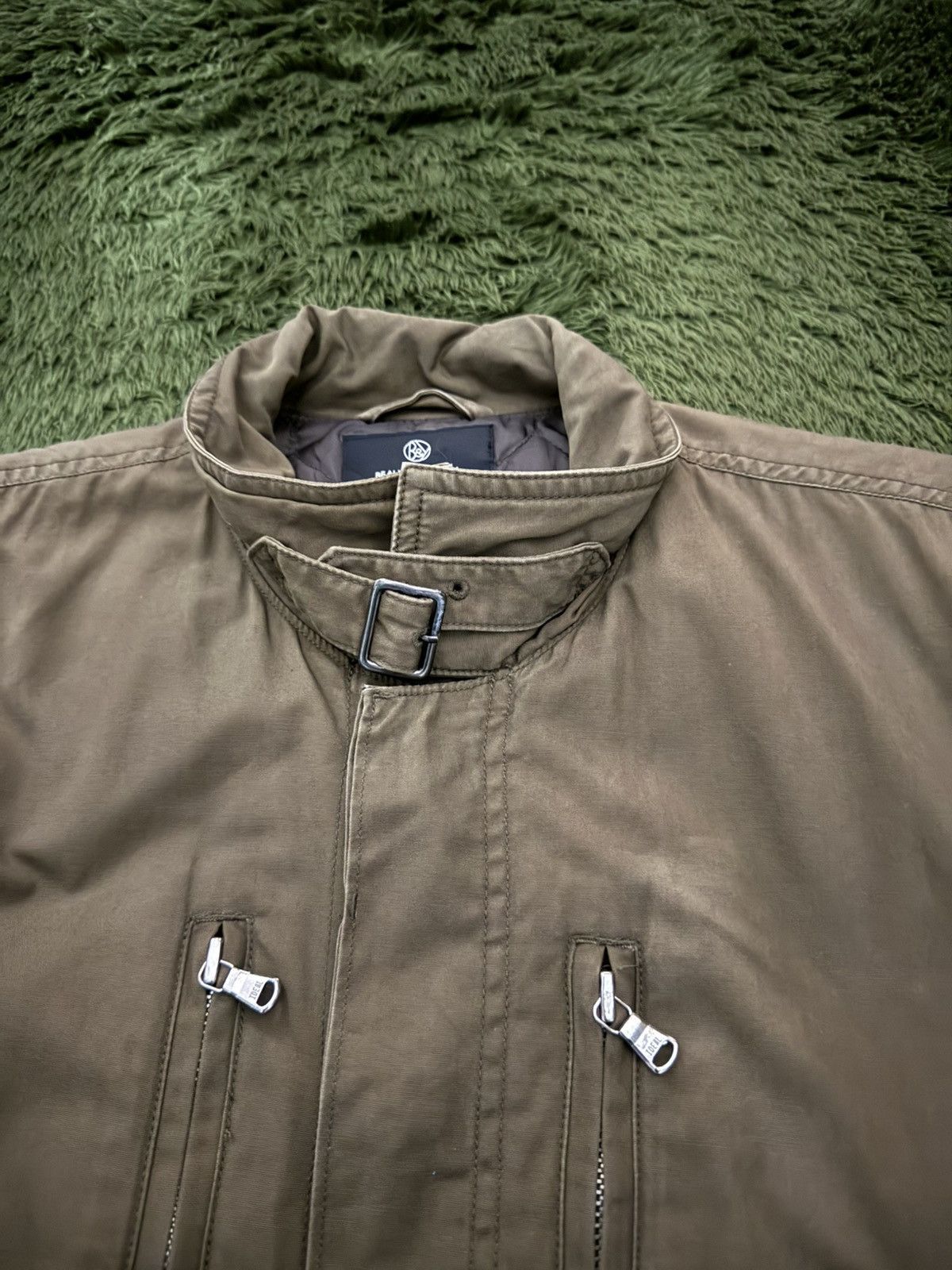 United Arrows [L] United Arrows Beauty & Youth Cotton Quilted Jacket Brown Size US L / EU 52-54 / 3 - 5 Thumbnail