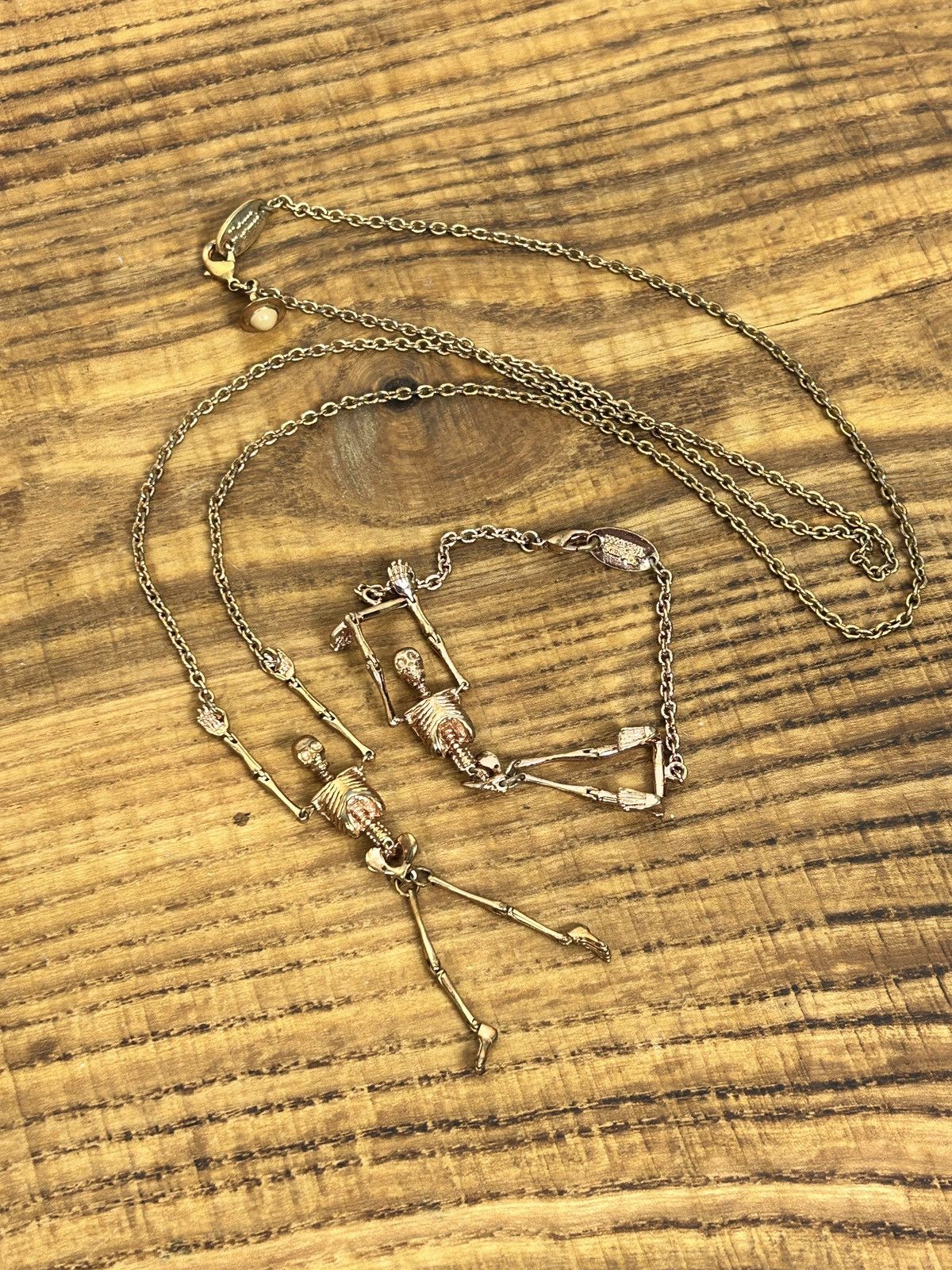 Vivienne Westwood Vintage Vivienne Westwood Skeleton Bundle Necklace Bracelet Size ONE SIZE - 6 Thumbnail