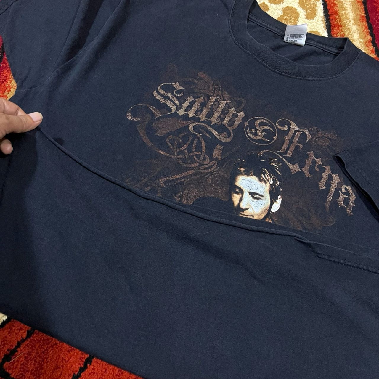 Band Tees Vintage 2008 Thrashed Faded Sully Erna ERD GRUNGE T Shirt Size US XXL / EU 58 / 5 - 10 Thumbnail