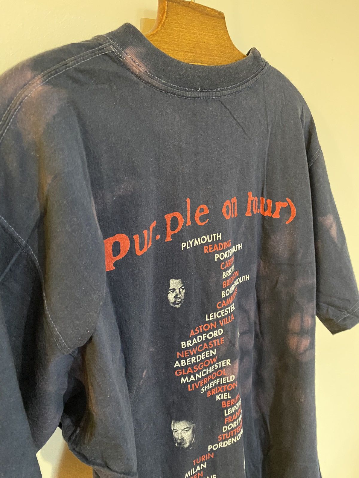 Band Tees × Vintage Vintage Deep Purple 90s shirt tour tie dye perpendicular Size US XL / EU 56 / 4 - 5 Thumbnail