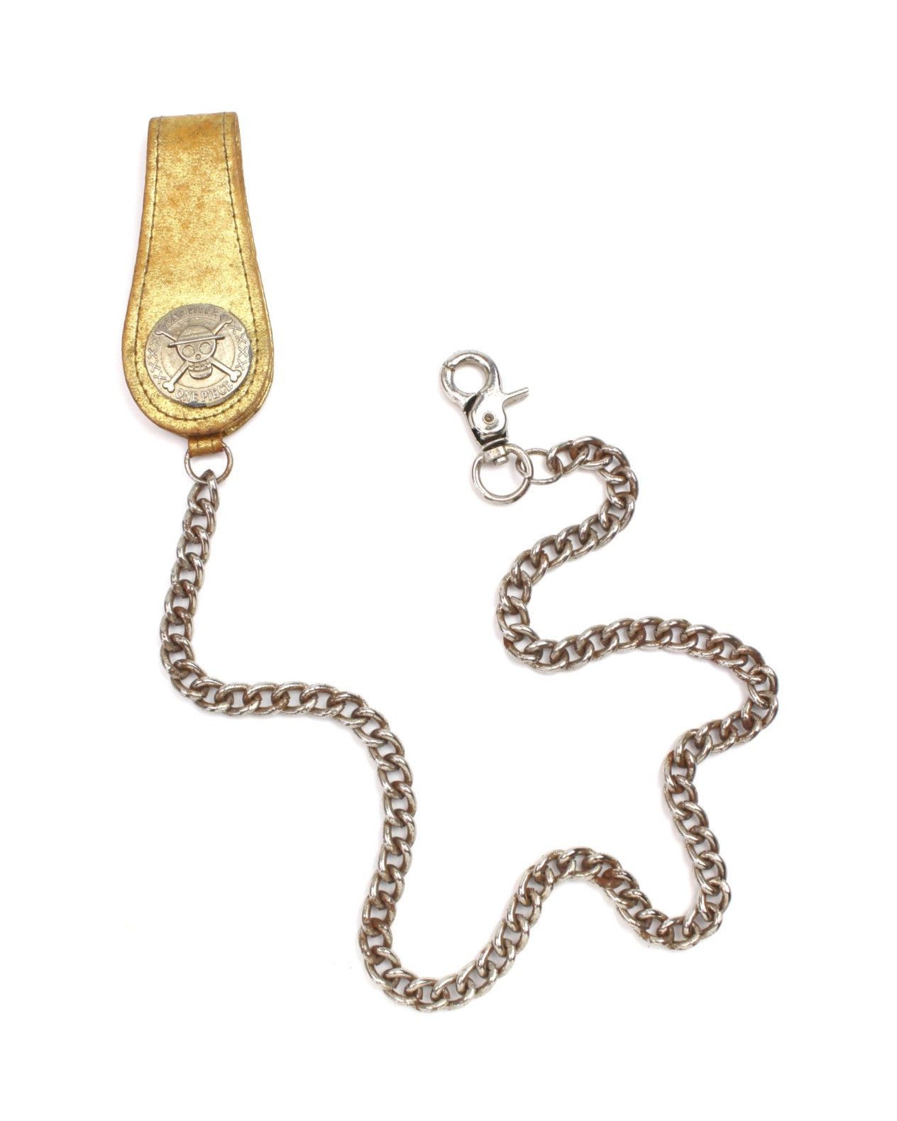 One Piece 2000S ONE PIECE GOLD CLIP WALLET CHAIN HOLDER Size ONE SIZE - 1 Thumbnail