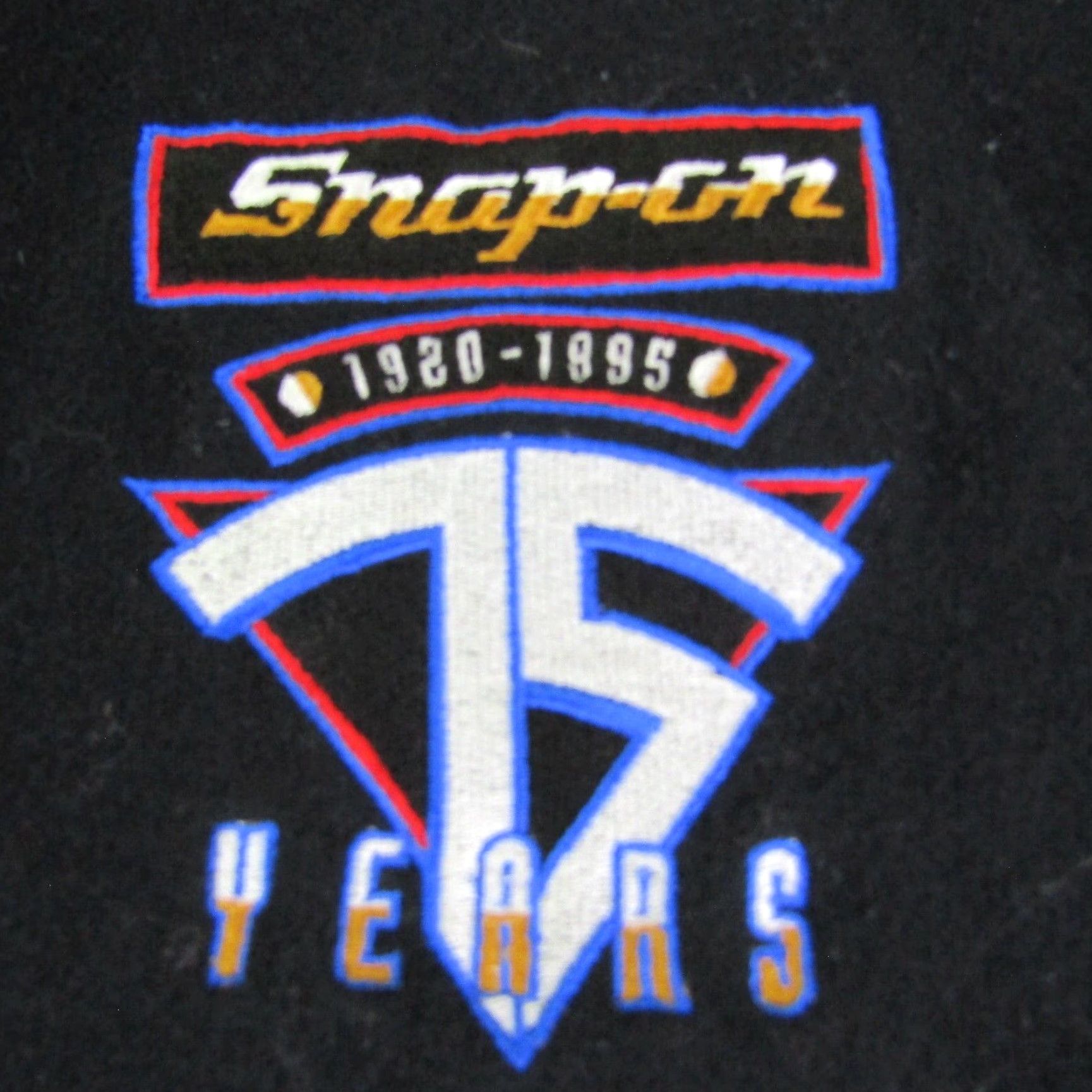 Vintage VINTAGE Snap-on Jacket Mens 2XL Black Wool Quilted Varsity 90s Outdoor Autumn Winter Coat Mens Size US XXL / EU 58 / 5 - 3 Thumbnail