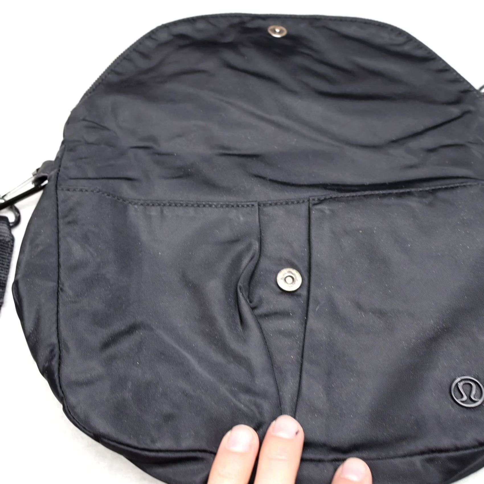 Lululemon Lululemon Bag Womens Black Sling Crossbody Water Repellant All Night Festival Size ONE SIZE - 4 Thumbnail