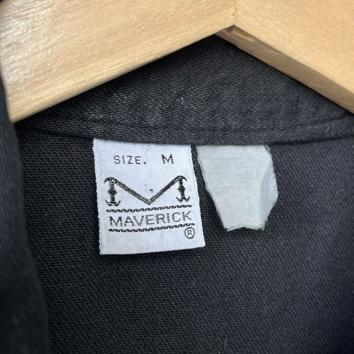 Vintage Maverick USA Vintage 1970s WMN Selvedge Denim Jacket Size M / US 6-8 / IT 42-44 - 11 Thumbnail