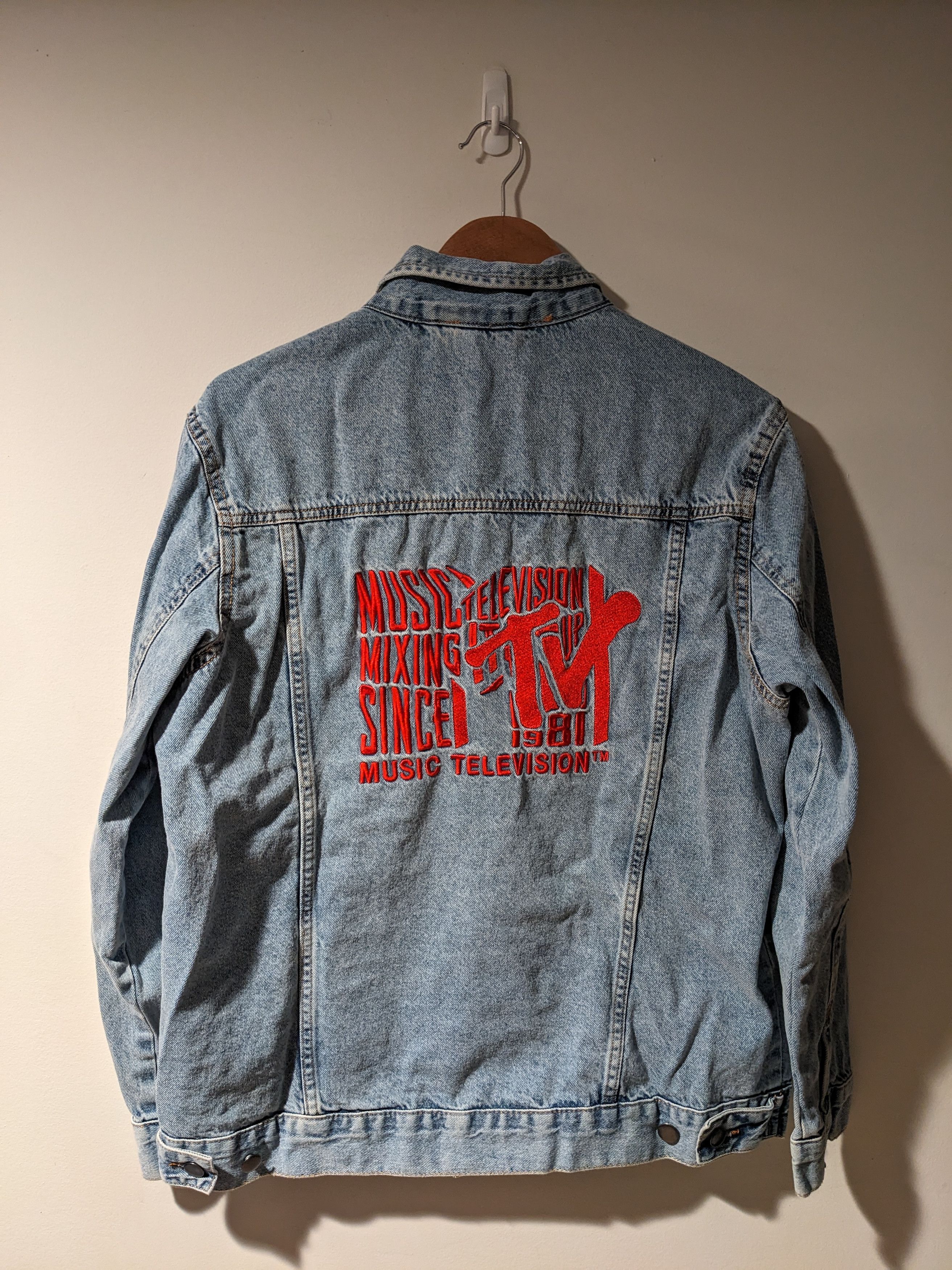 Designer × Mtv MTV Music Television Mixing 2022 Medium Denim Jacket Size US M / EU 48-50 / 2 - 1 Thumbnail
