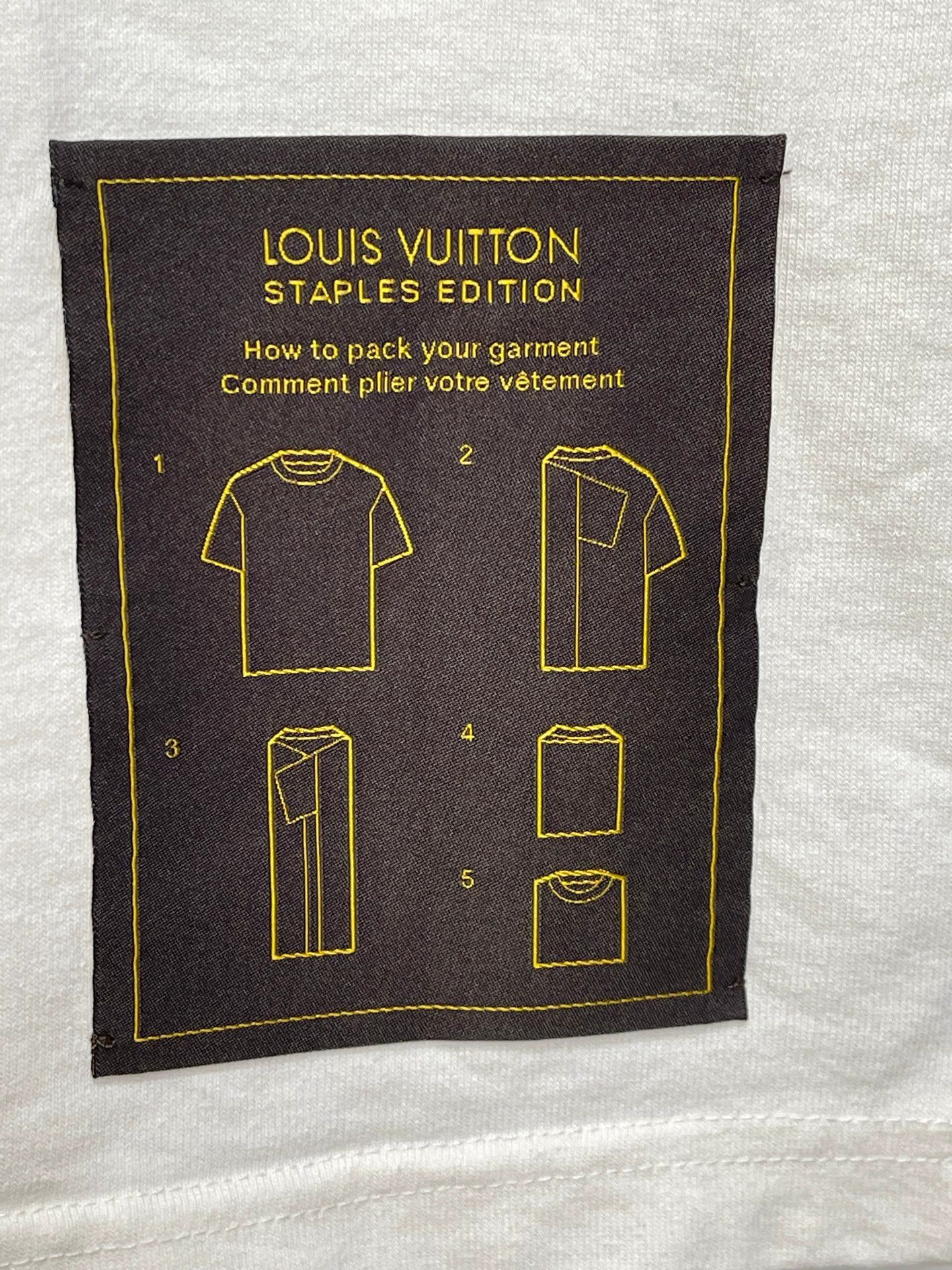 Louis Vuitton LV T-shirt instruction XS new Size US XS / EU 42 / 0 - 6 Thumbnail