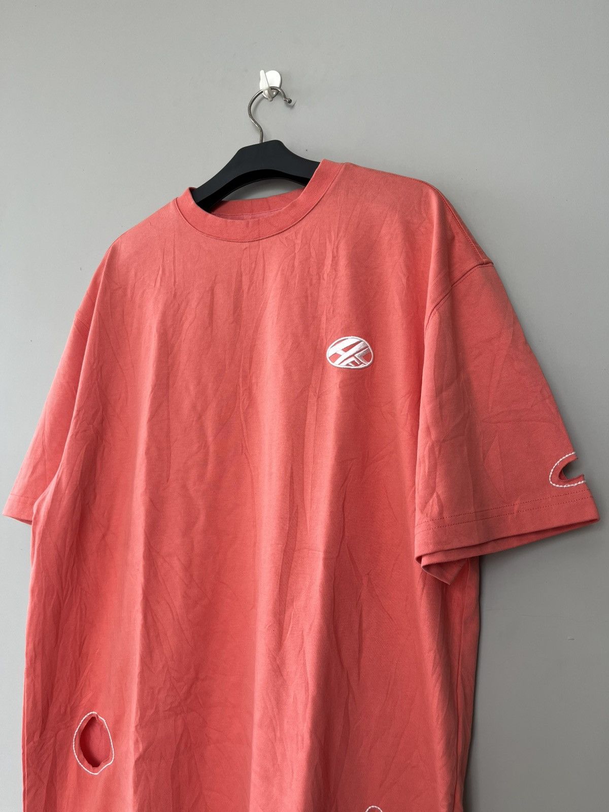 Ader Error SS2022 Ader Error Distressed Sawn Hole Model T-Shirt Size US L / EU 52-54 / 3 - 10 Thumbnail