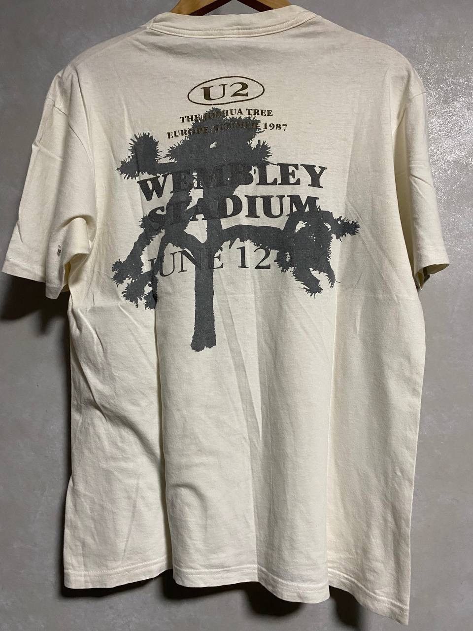 Band Tees × Vintage Vintage 1987 U2 The Joshua Tree European Tour Shirt Size US L / EU 52-54 / 3 - 7 Thumbnail