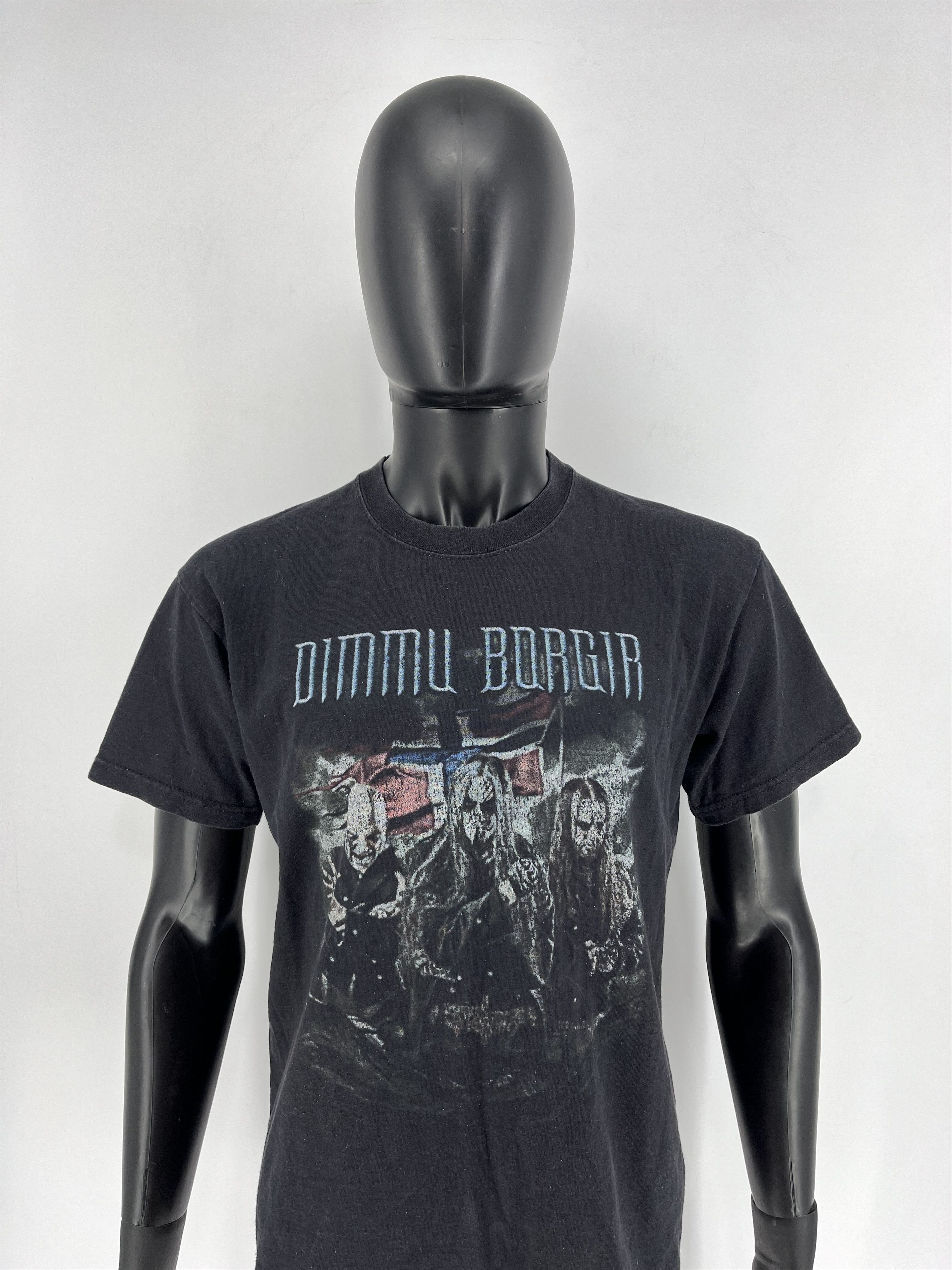 Band Tees × Vintage Vintage Y2K Dimmu Borgir Mankind’s Guilt Dark Band Tshirt Size US L / EU 52-54 / 3 - 1 Thumbnail