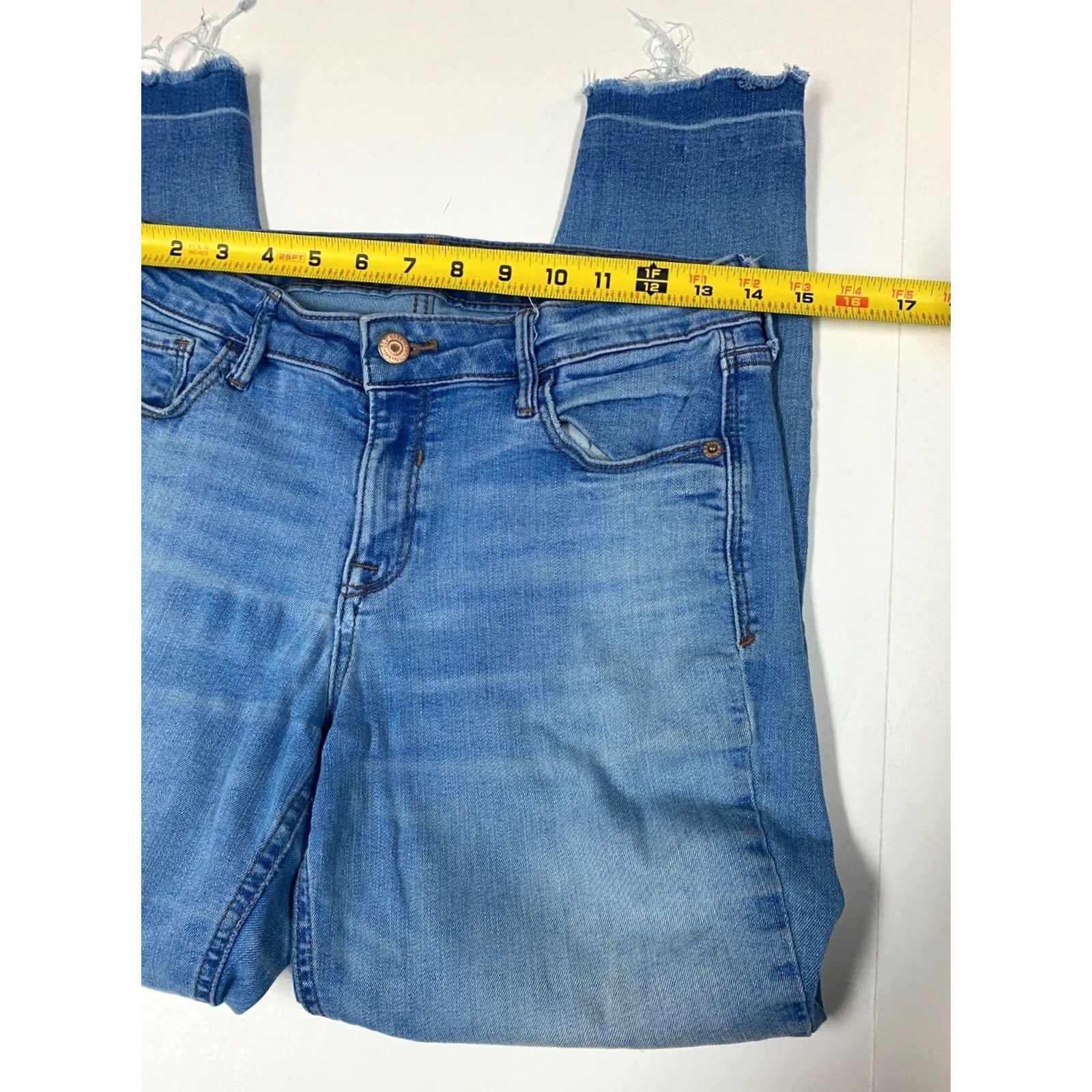Old Navy Old Navy Jeans Womens 4 Blue Rockstar Skinny Denim 28x26 Stretch Straight Classic Arizona jeans Size 27" / US 4 / IT 40 - 4 Thumbnail