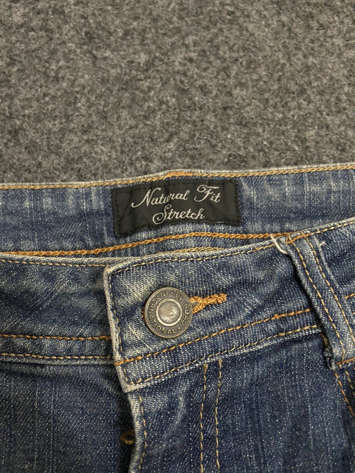 Japanese Brand Vintage Y2K Natural fit strectch denim pants flare Size 26" / US 2 / IT 38 - 7 Thumbnail