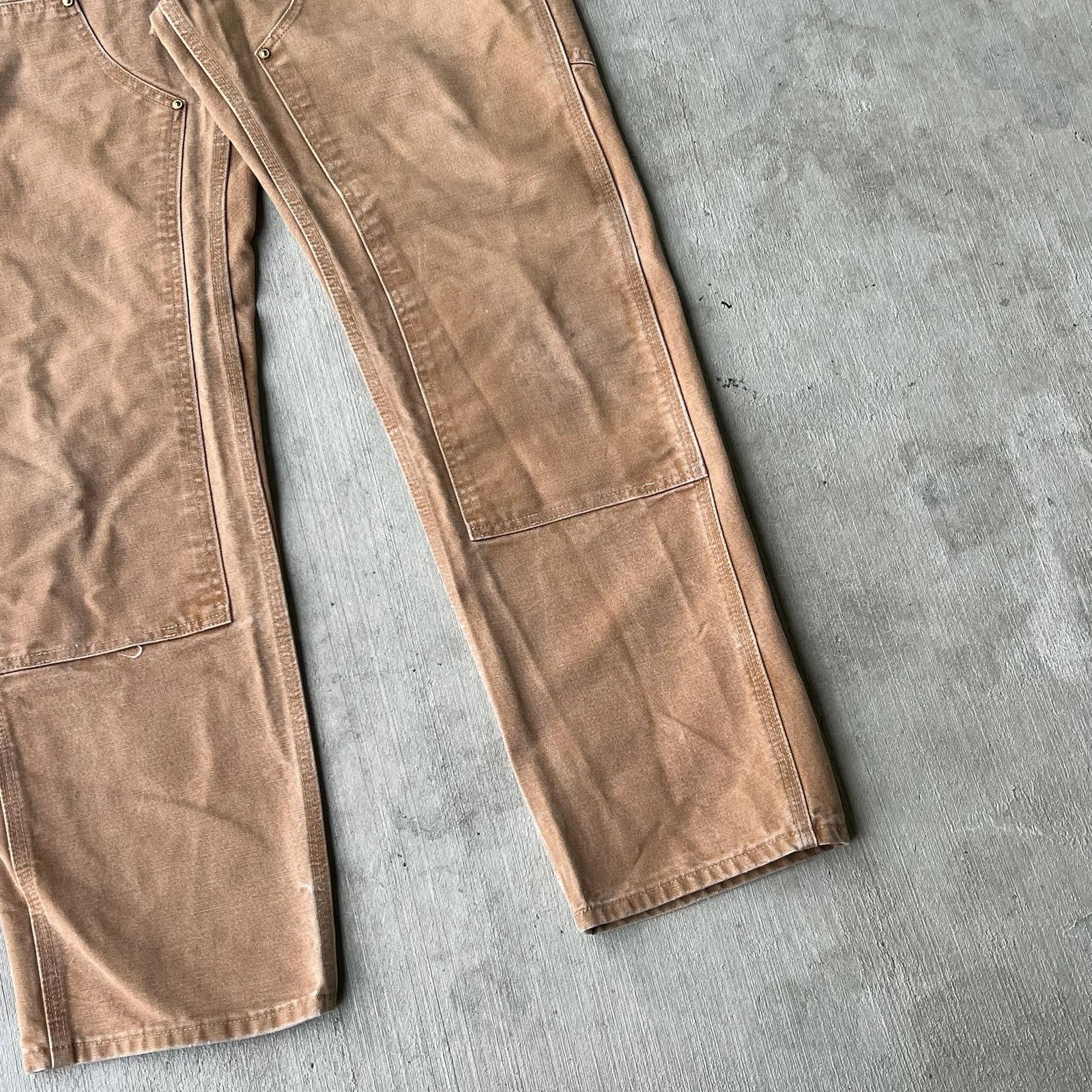 Carhartt × Vintage Carhartt brown double knee work wear carpenter pants Size US 30 / EU 46 - 9 Thumbnail