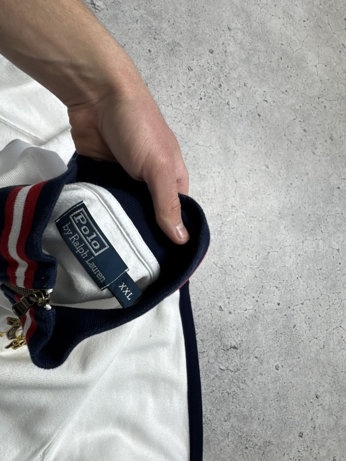 Polo Ralph Lauren Polo Ralph Lauren Full Zip Jacket PRL Vintage Luxury Y2K Size US XXL / EU 58 / 5 - 8 Thumbnail