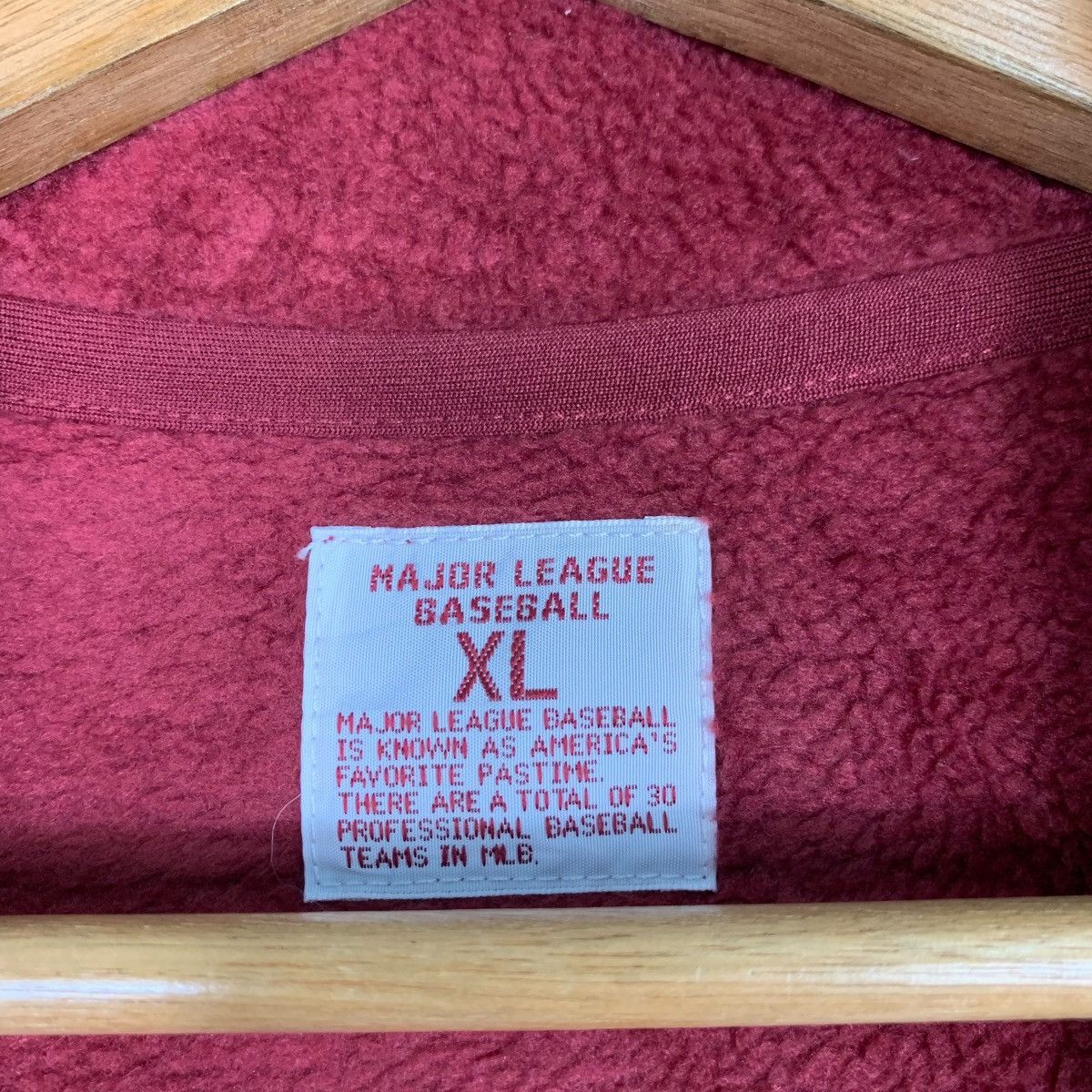 Japanese Brand MLB BOSTON RED SOX Half Zip Turtle Neck Fleece #0044-C3 Size US XL / EU 56 / 4 - 15 Thumbnail