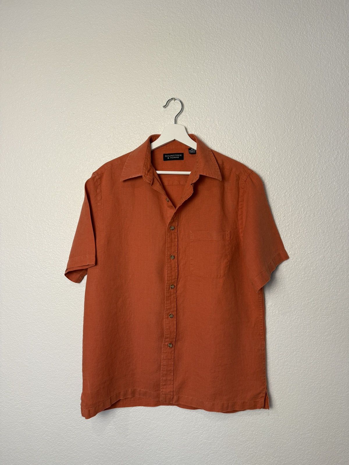 Roundtree & Yorke Roundtree&Yorke men’s linen shirt M size Size US M / EU 48-50 / 2 - 1 Thumbnail